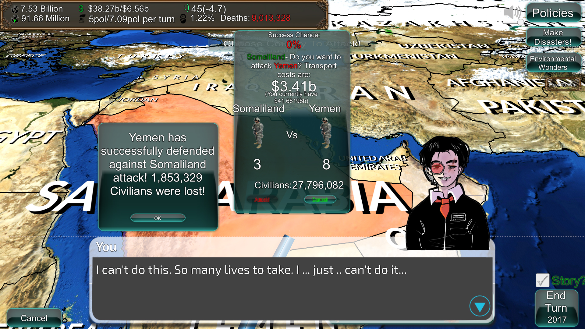 Depopulation screenshot 2