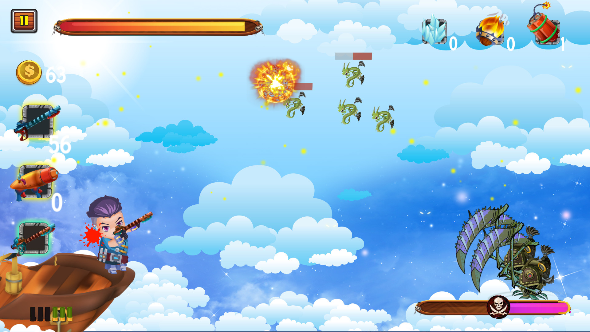 Captain vs Sky Pirates screenshot 14