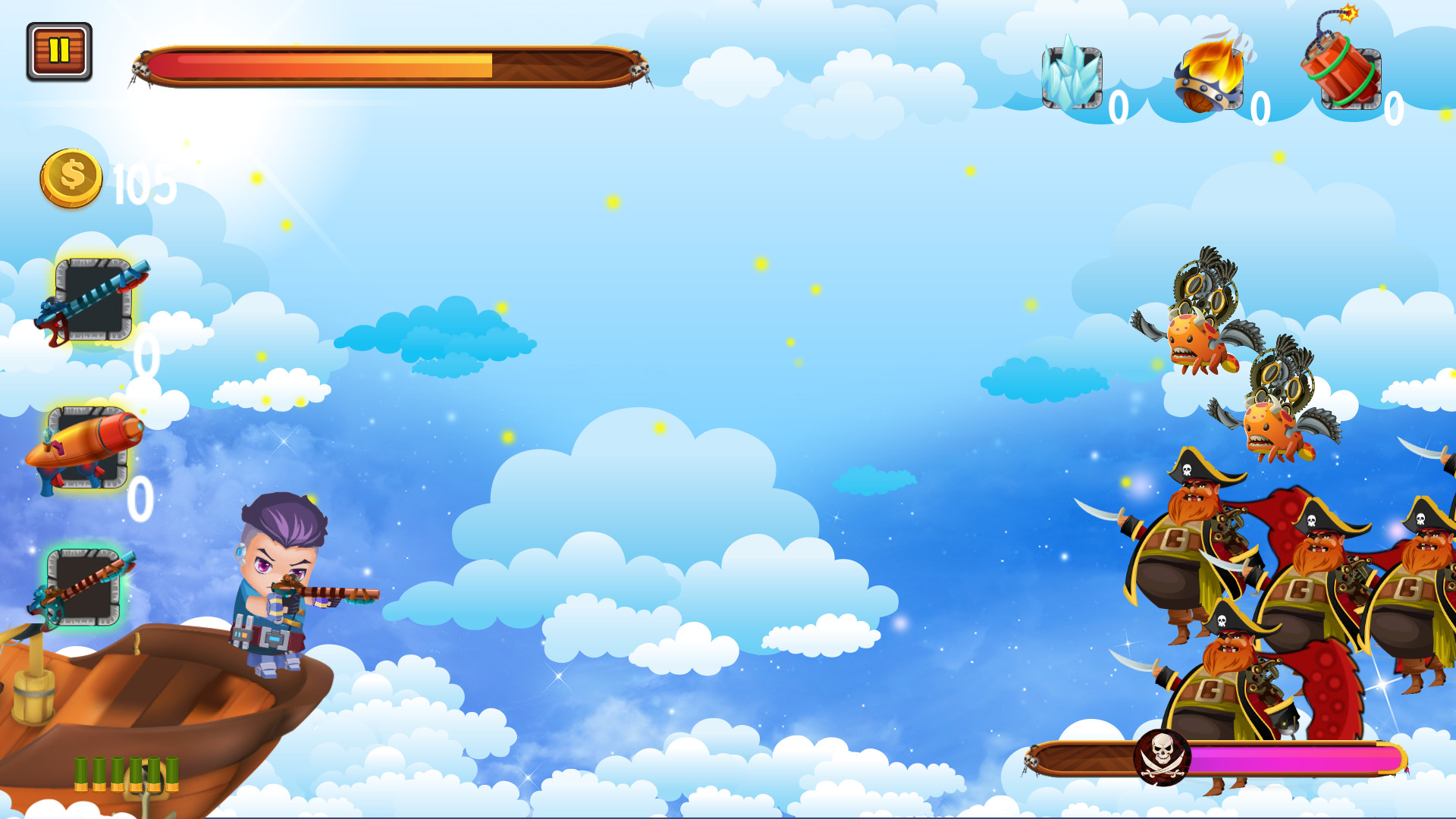 Captain vs Sky Pirates screenshot 13
