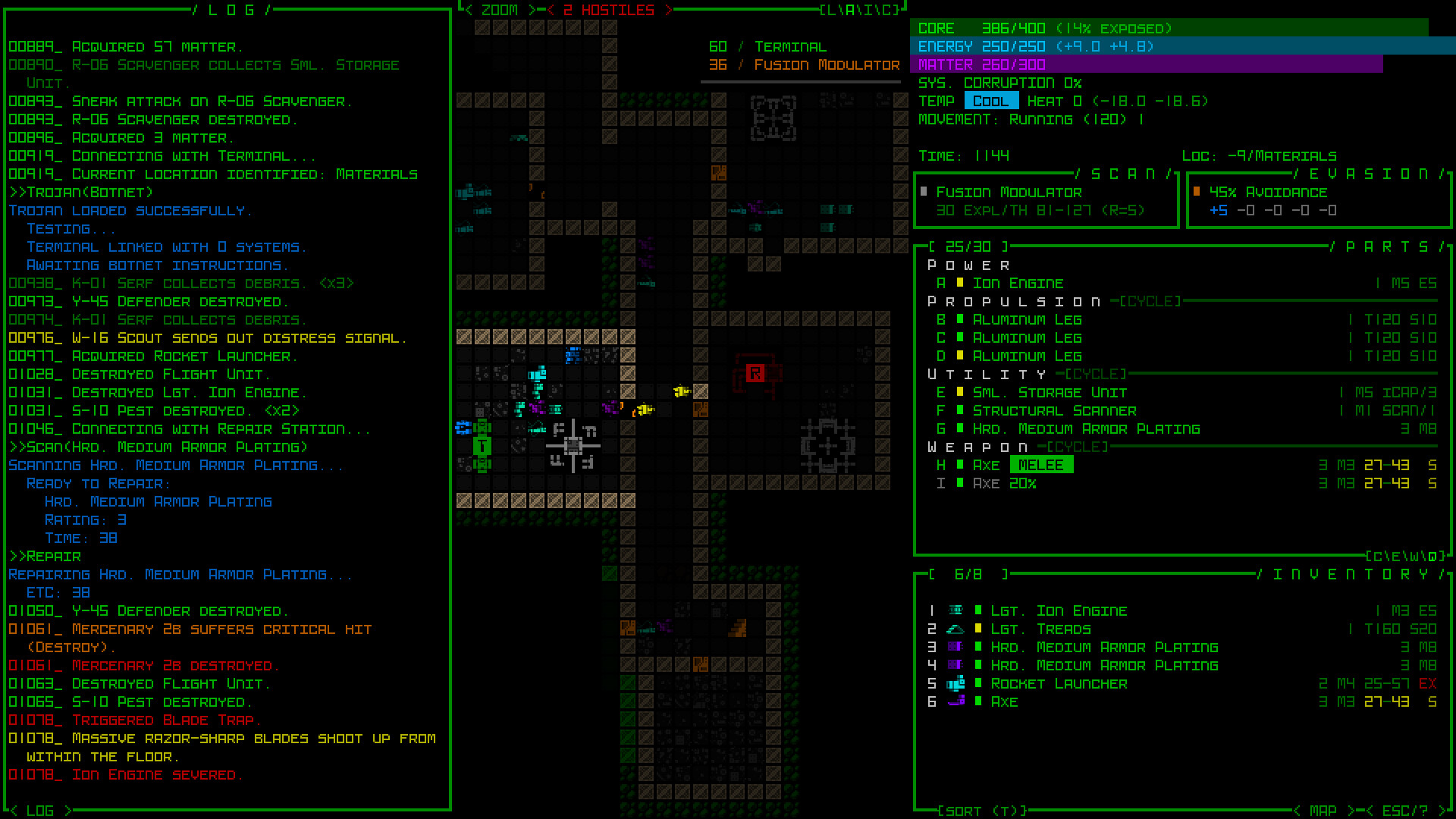 Cogmind screenshot 17