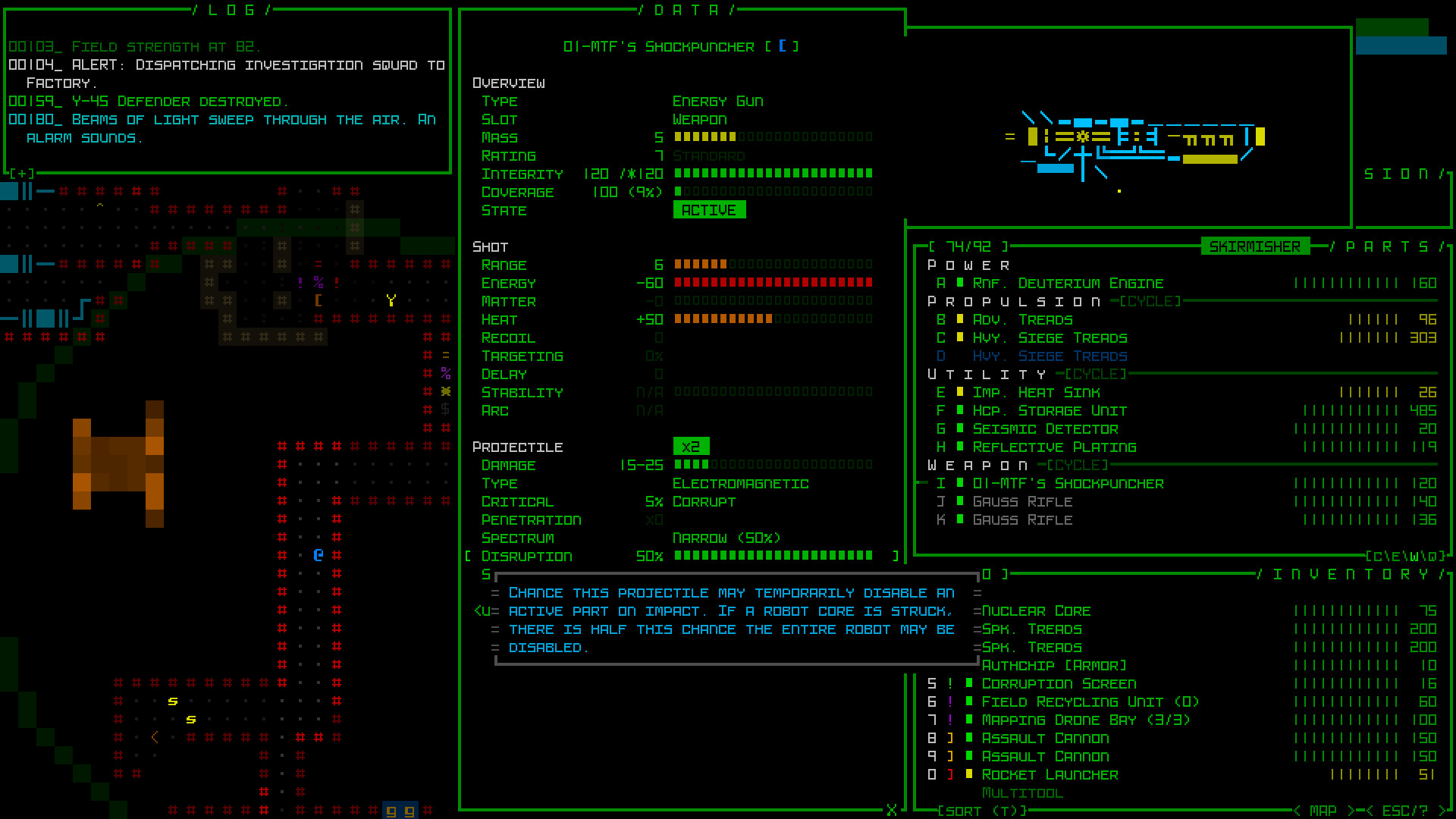 Cogmind screenshot 8