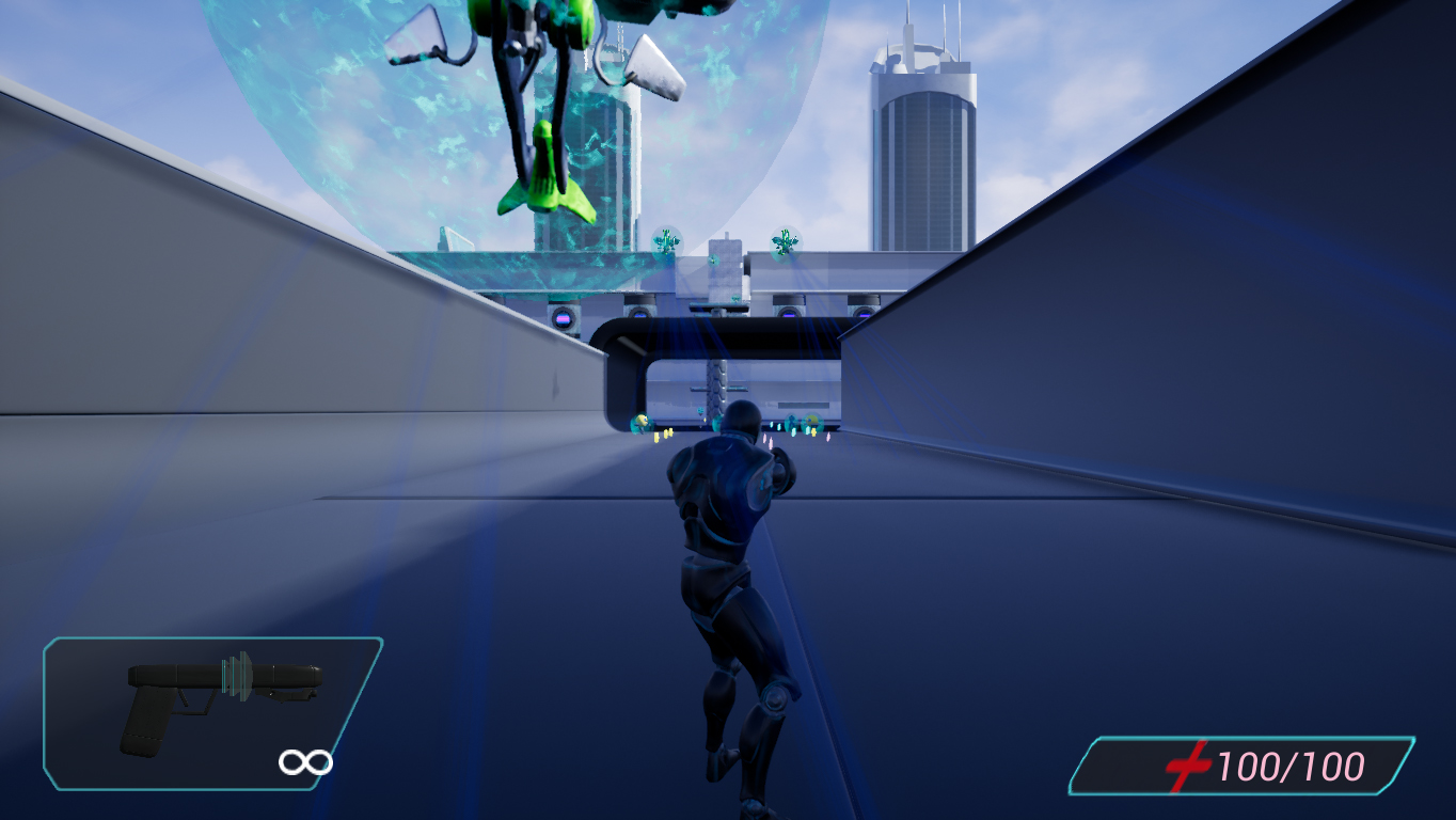 Cyborg Invasion Shooter screenshot 1