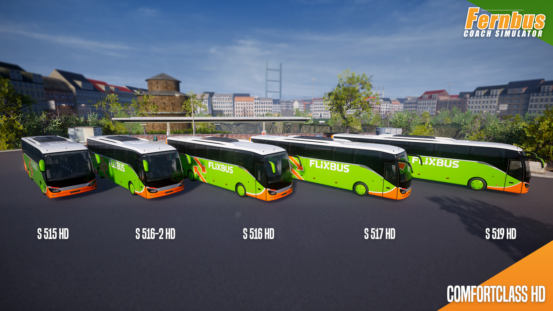 Fernbus Simulator - Comfort Class HD screenshot 1