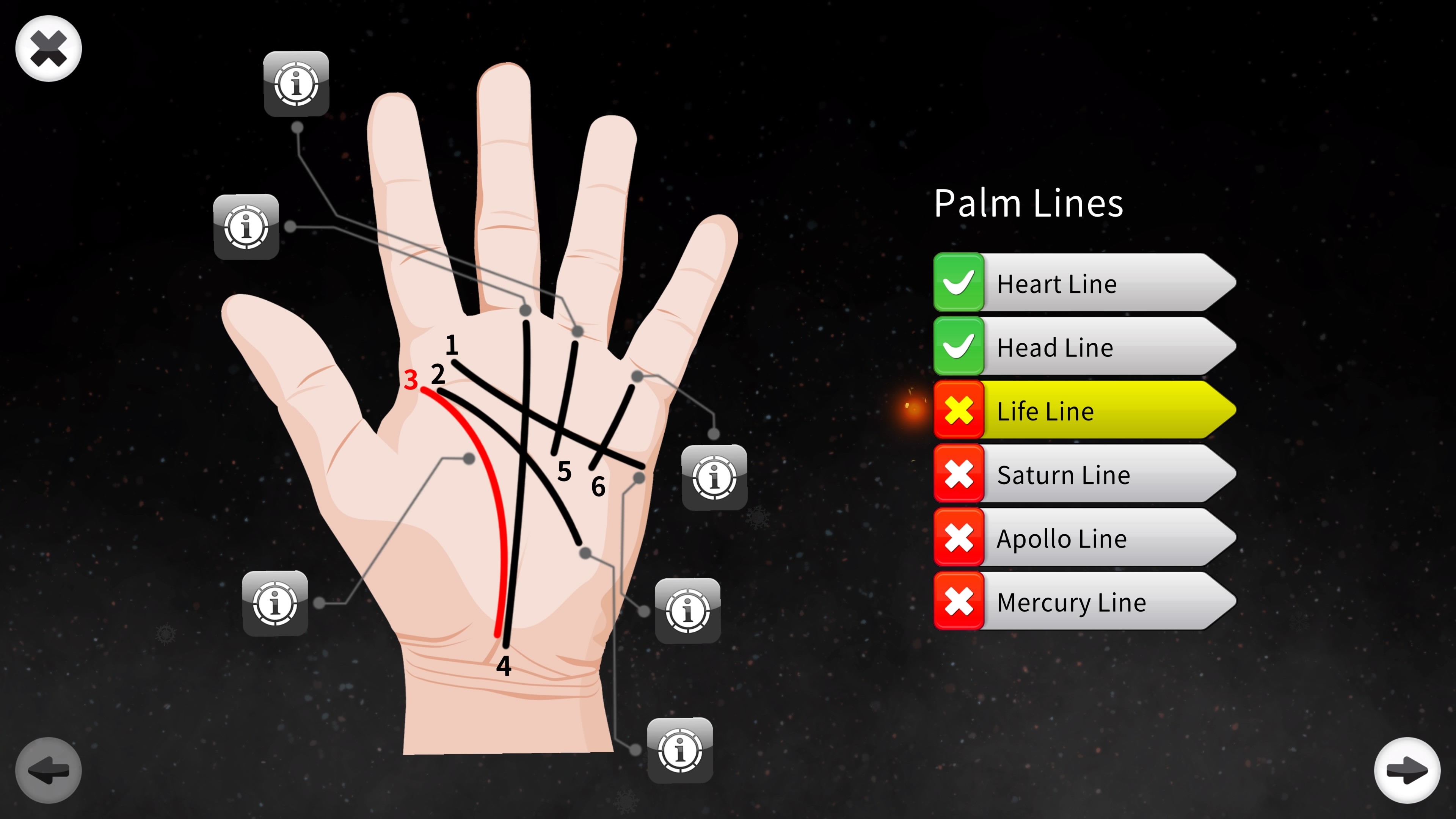 Palm Reading Premium screenshot 1