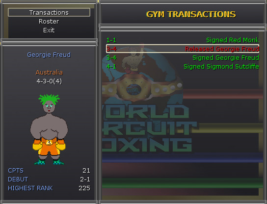 World Circuit Boxing screenshot 3