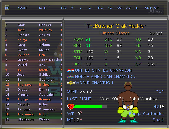 World Circuit Boxing screenshot 2