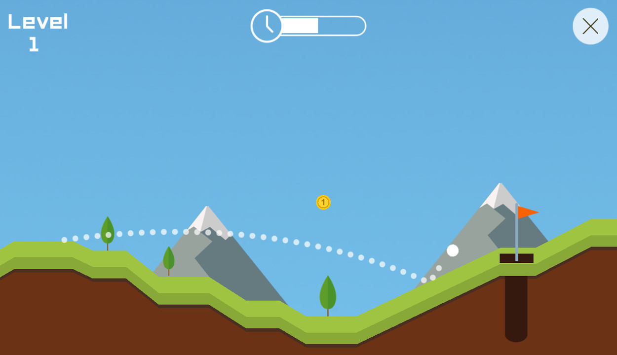Golf 2D screenshot 1