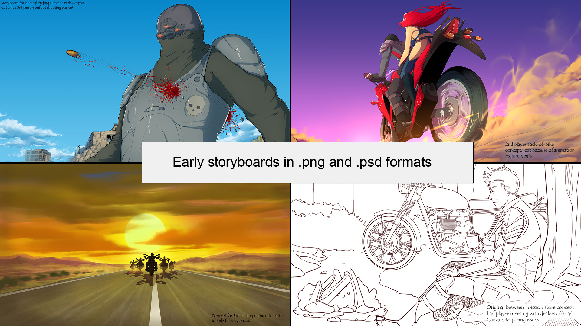 Road Redemption - Art Book screenshot 2