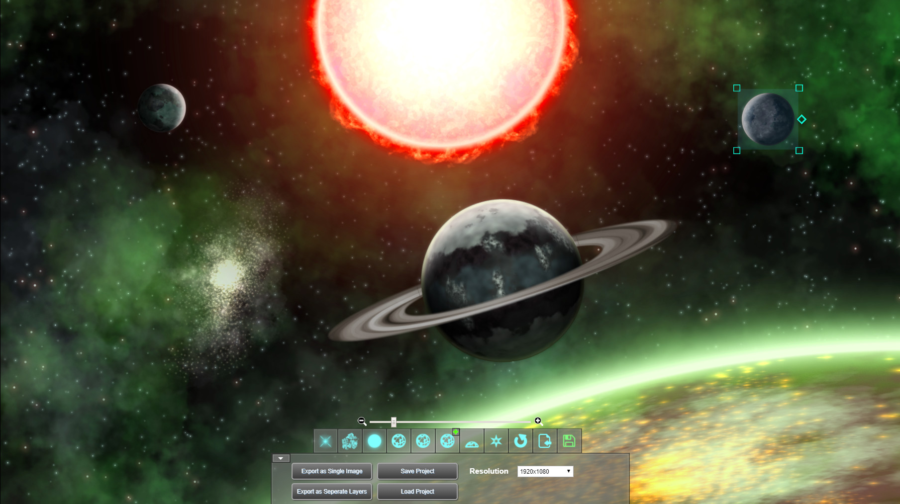 Space2D screenshot 2
