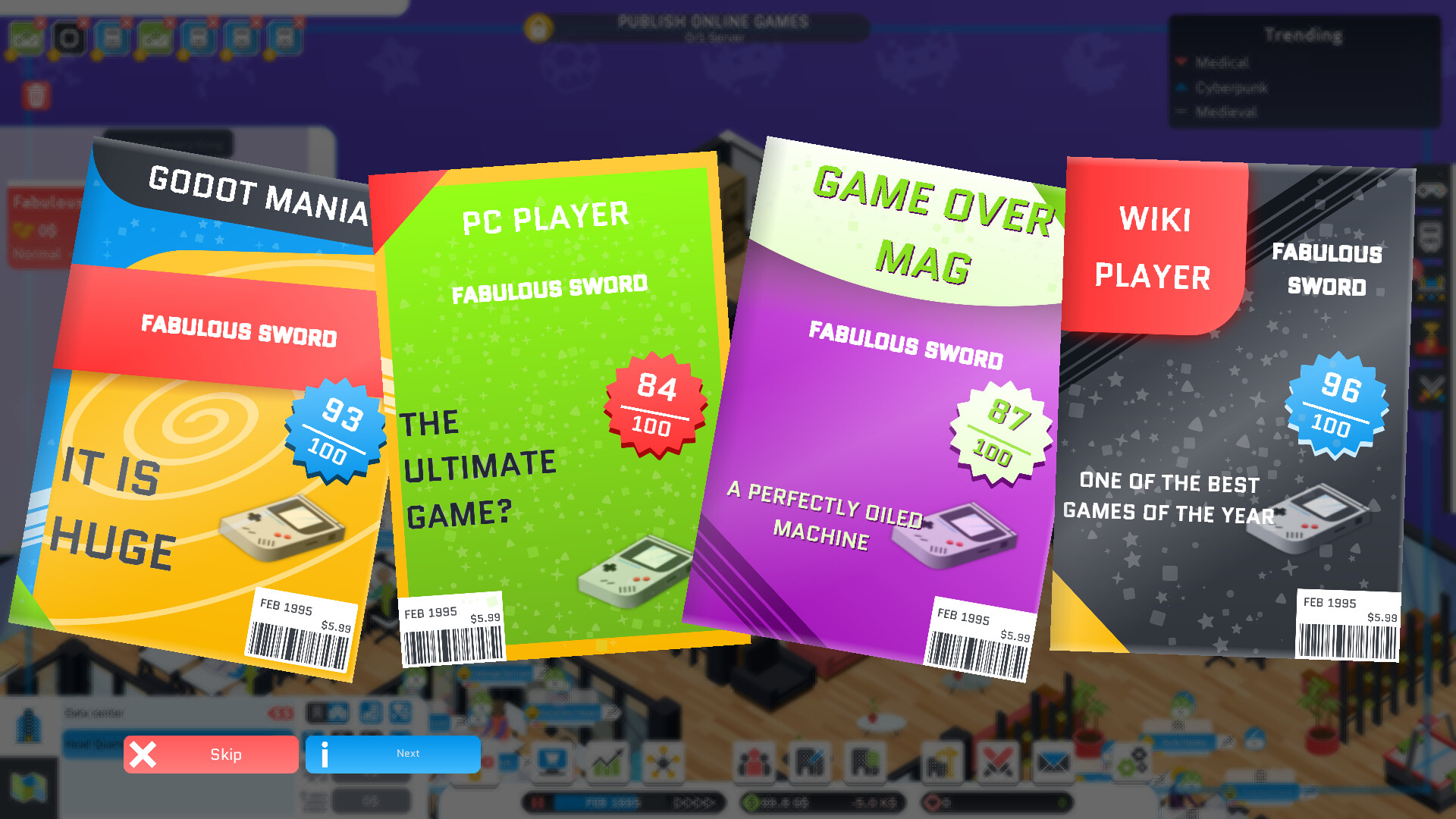 城市游戏工作室 (City Game Studio a tycoon about game dev)