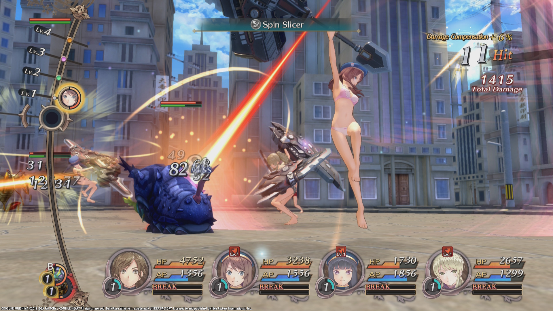 Dark Rose Valkyrie screenshot 20