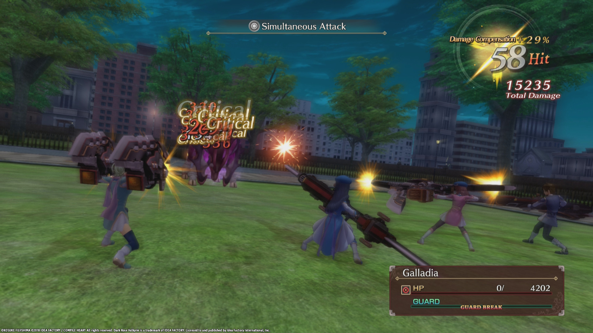 Dark Rose Valkyrie screenshot 16