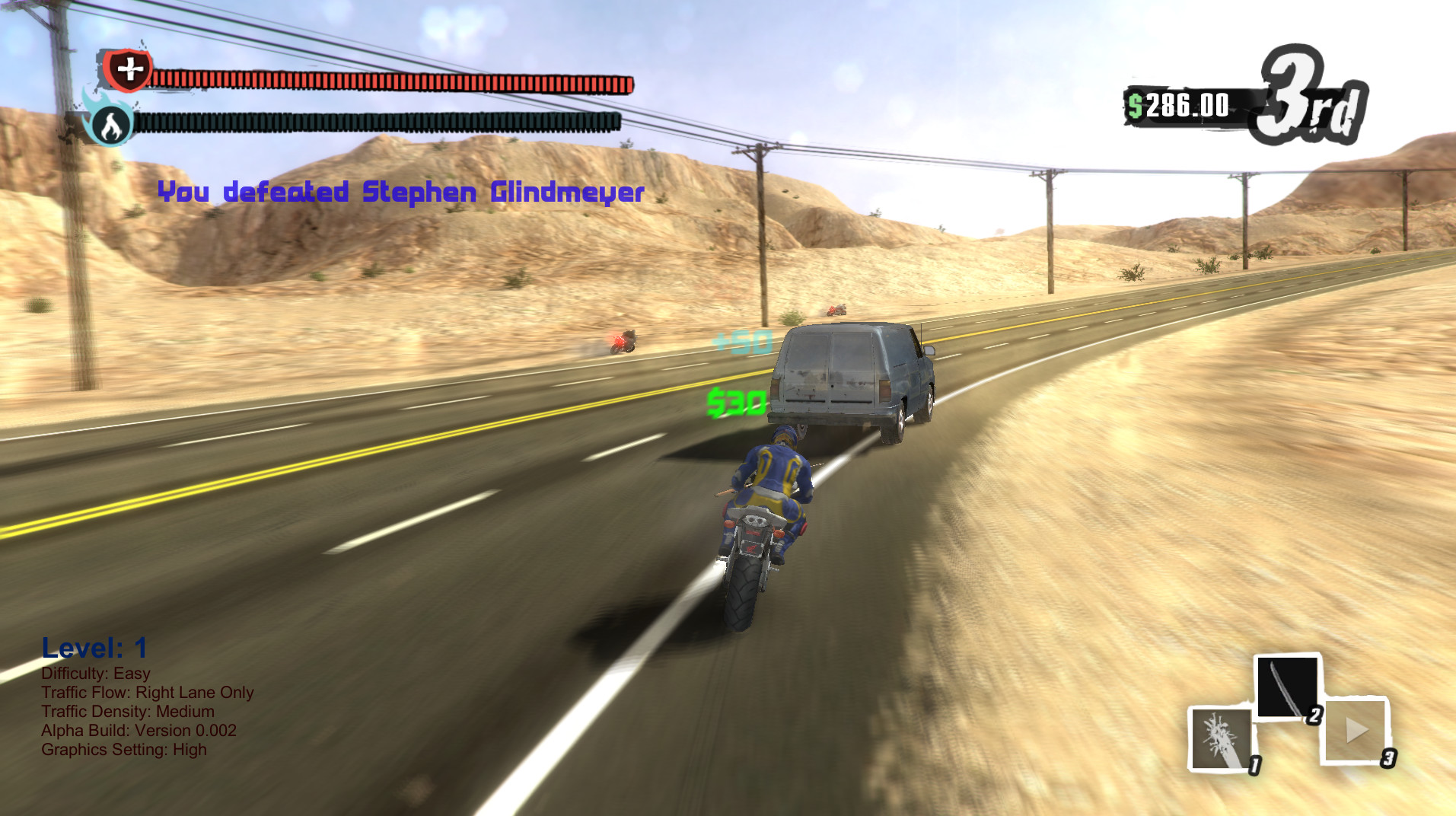 Road Redemption - Early Prototype screenshot 4