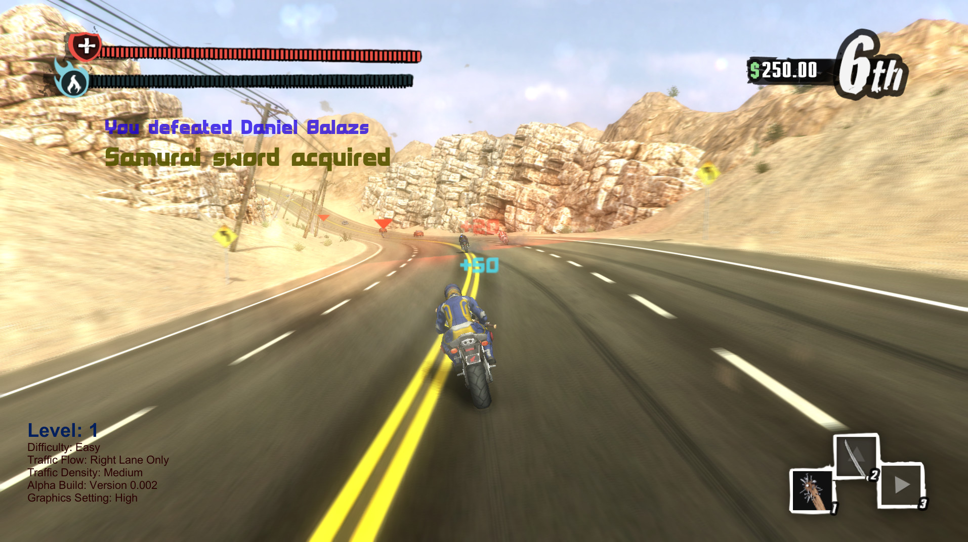 Road Redemption - Early Prototype screenshot 2