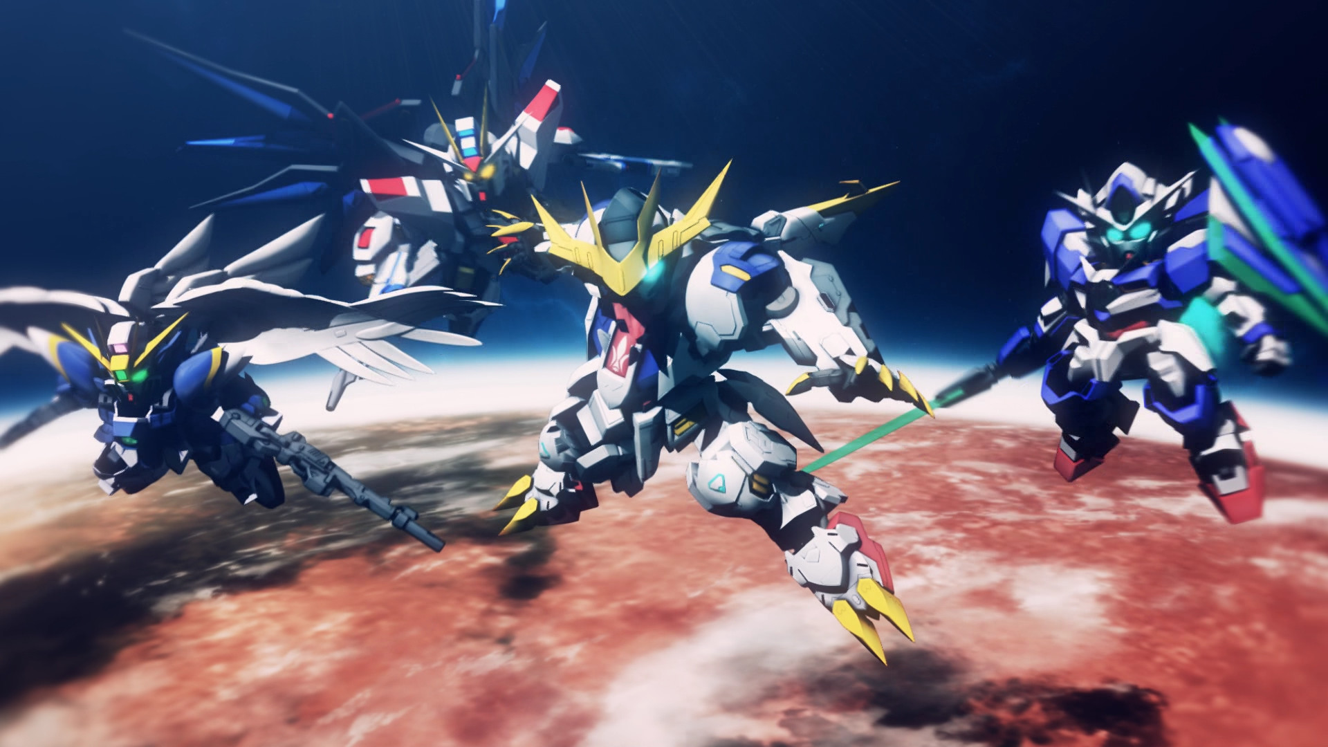 SD GUNDAM G GENERATION CROSS RAYS screenshot 1
