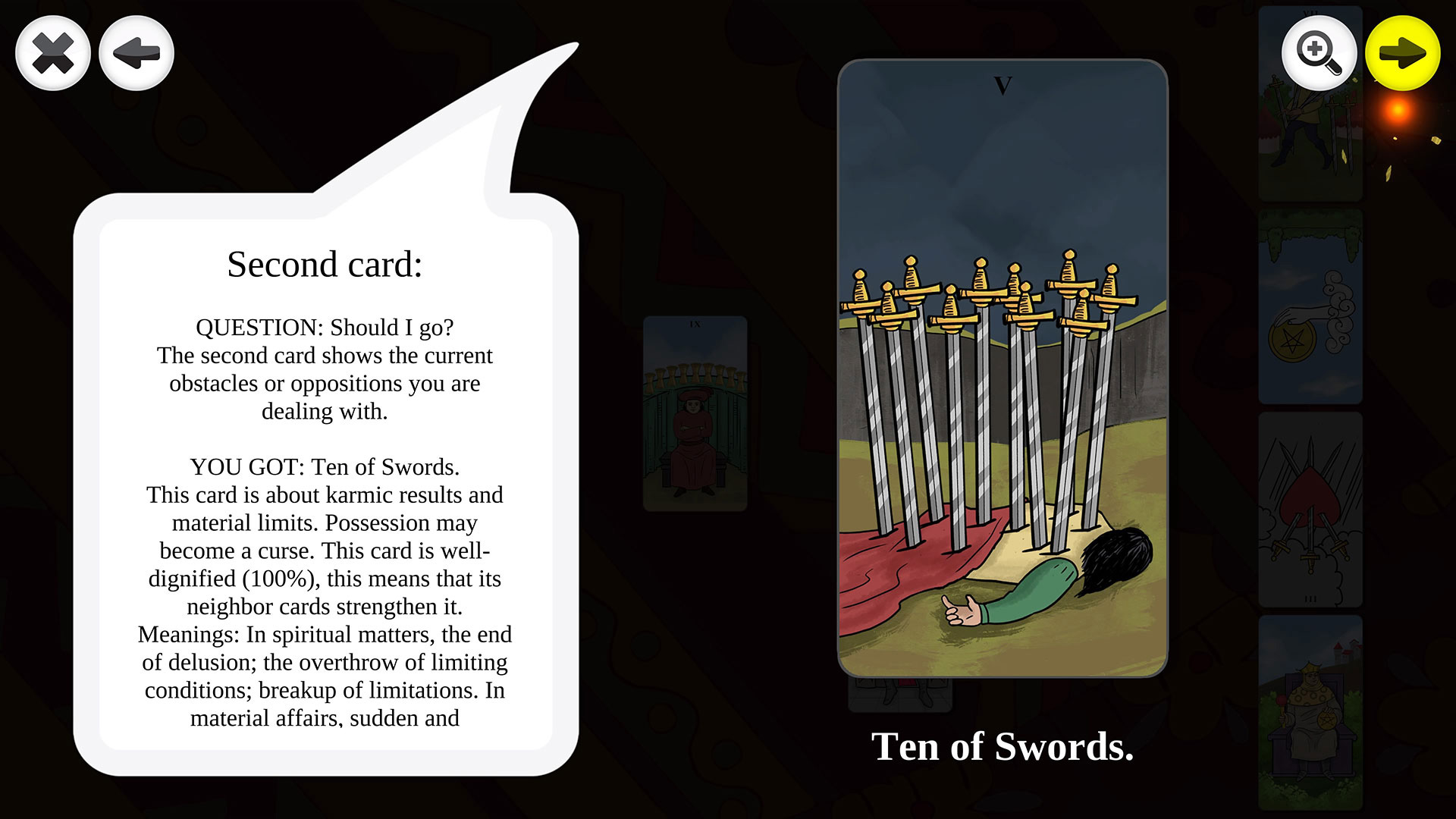 Tarot Readings Premium screenshot 5