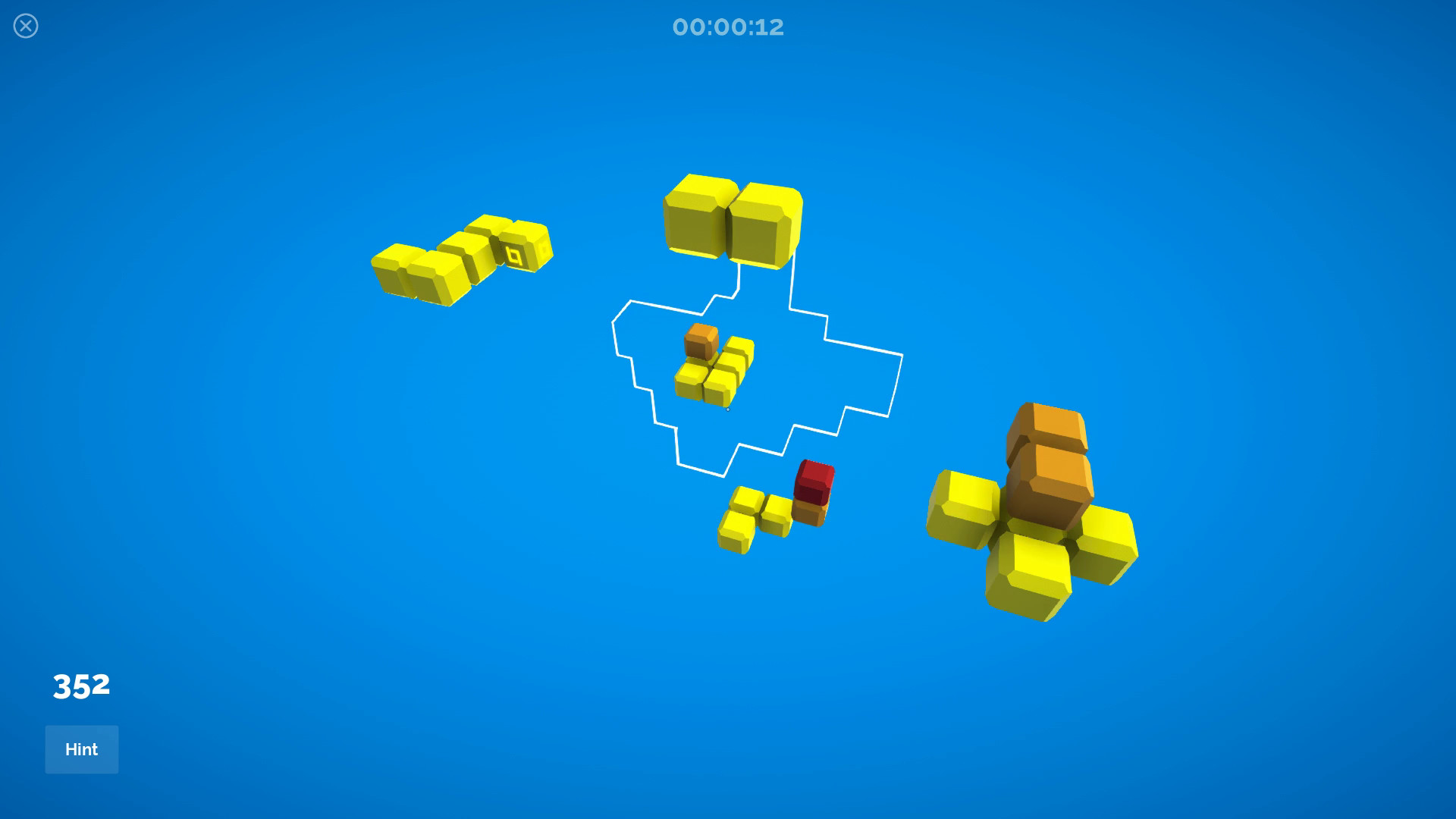 Hidden Cubes screenshot 1