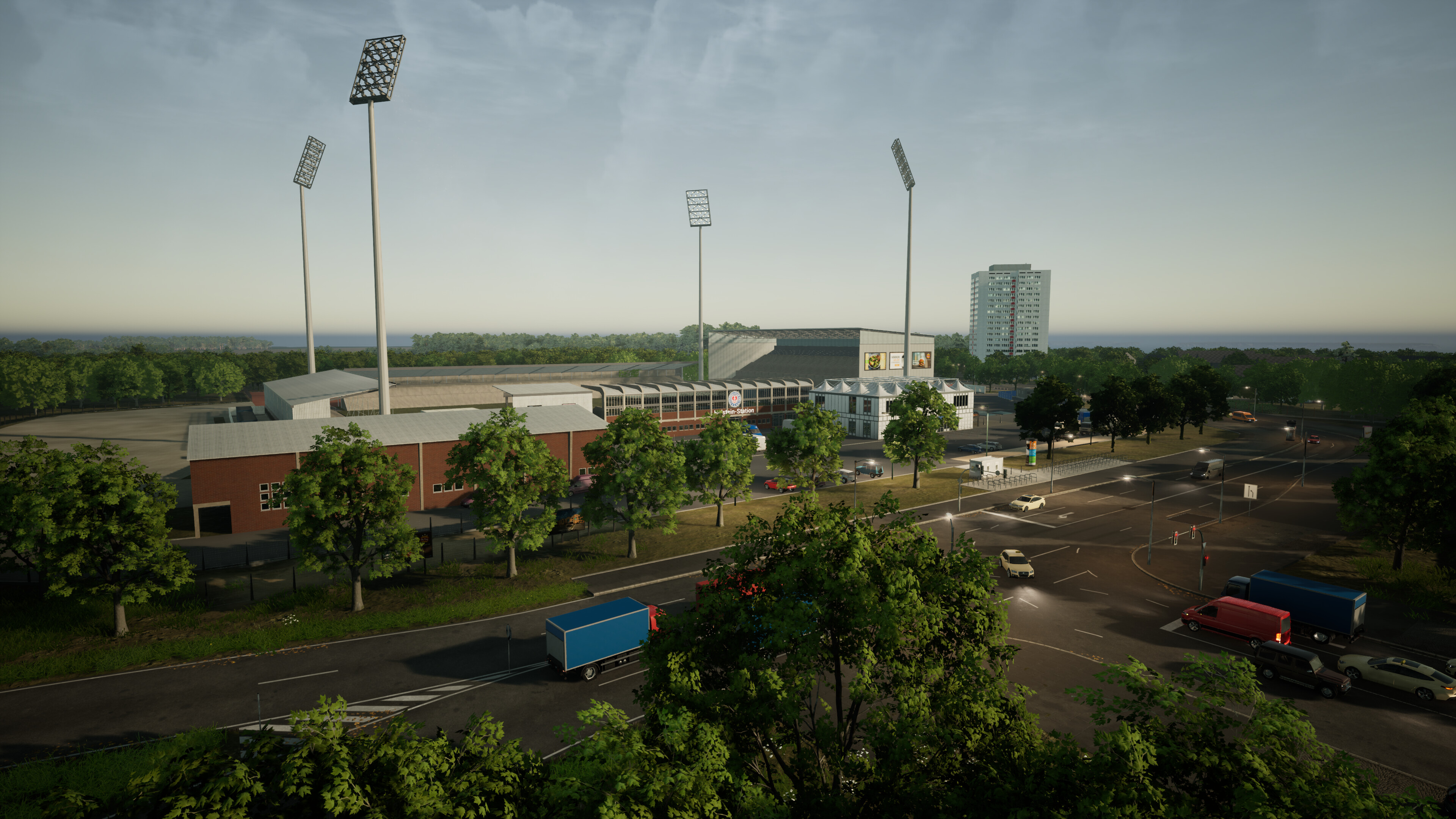 Fernbus Simulator - Fußball Mannschaftsbus screenshot 10