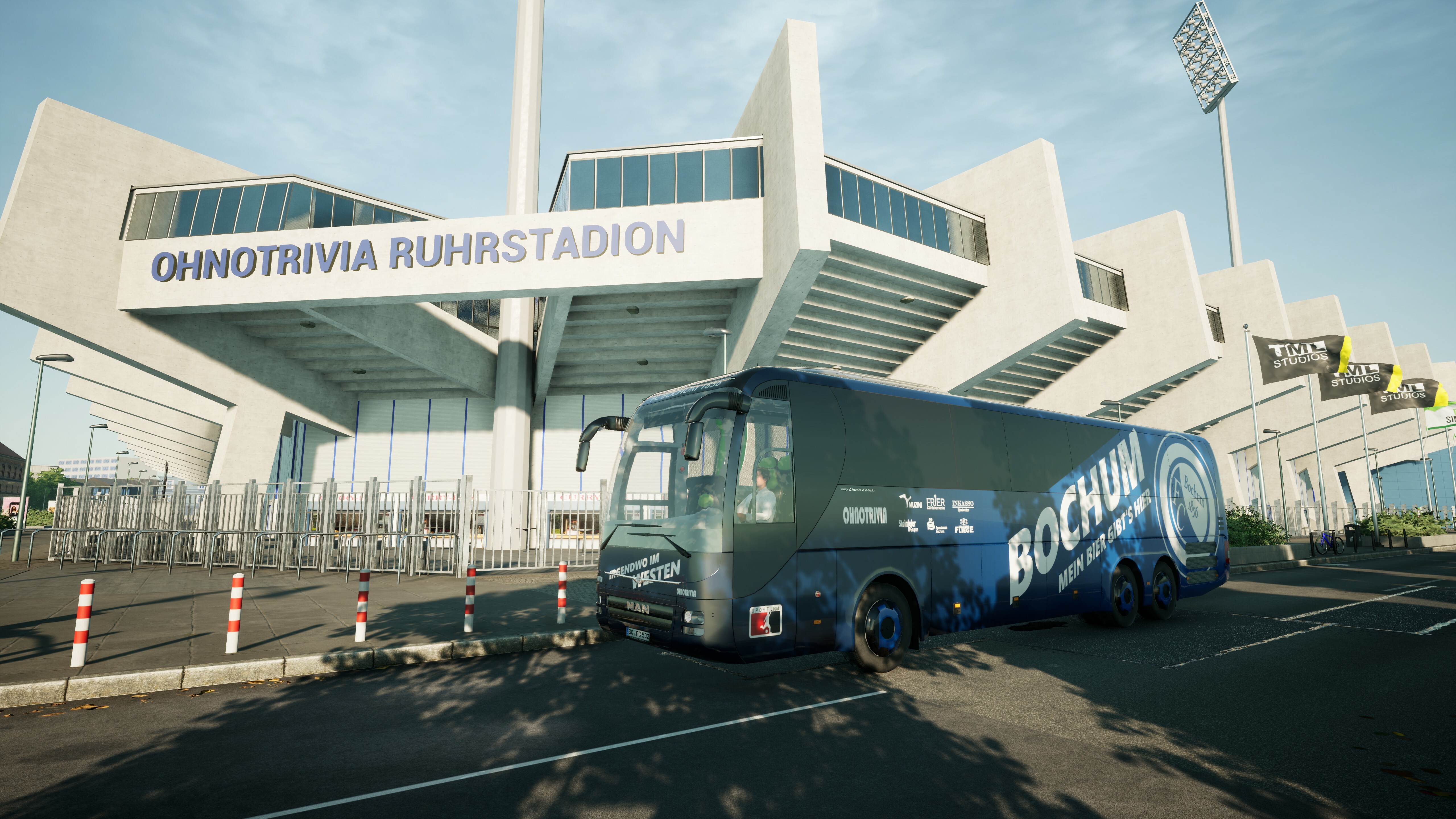 Fernbus Simulator - Fußball Mannschaftsbus screenshot 3