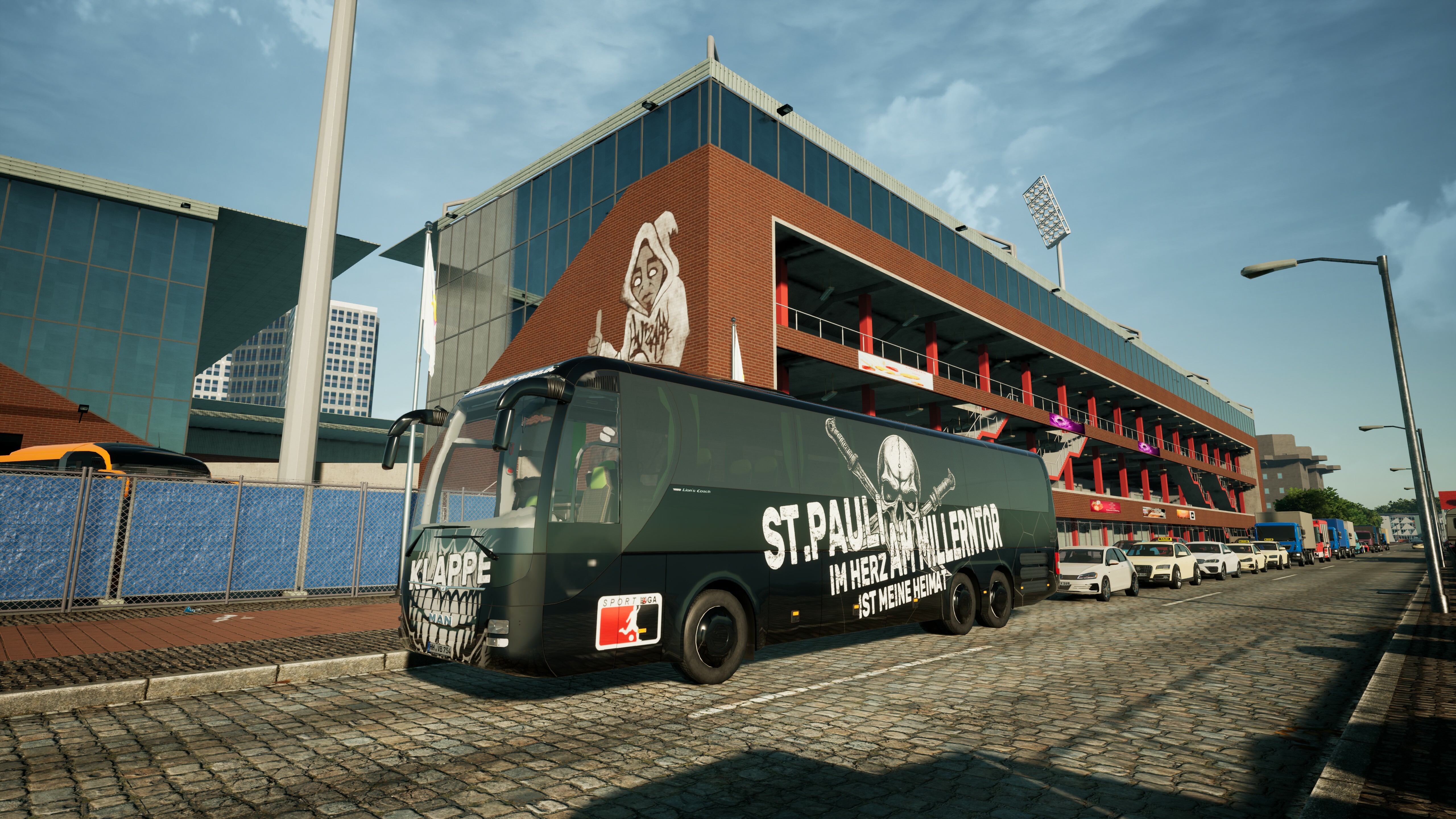 Fernbus Simulator - Fußball Mannschaftsbus screenshot 9