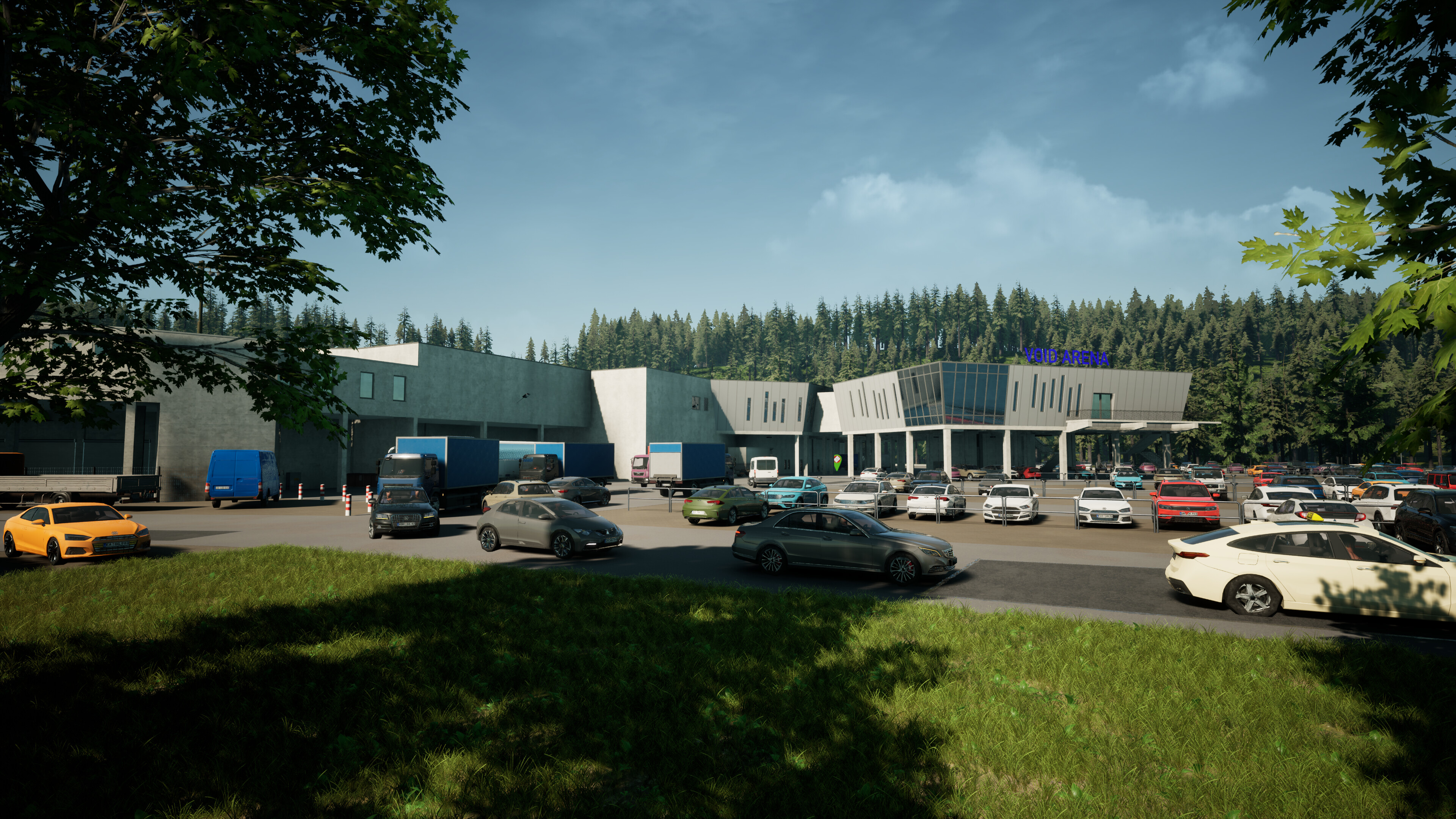 Fernbus Simulator - Fußball Mannschaftsbus screenshot 8