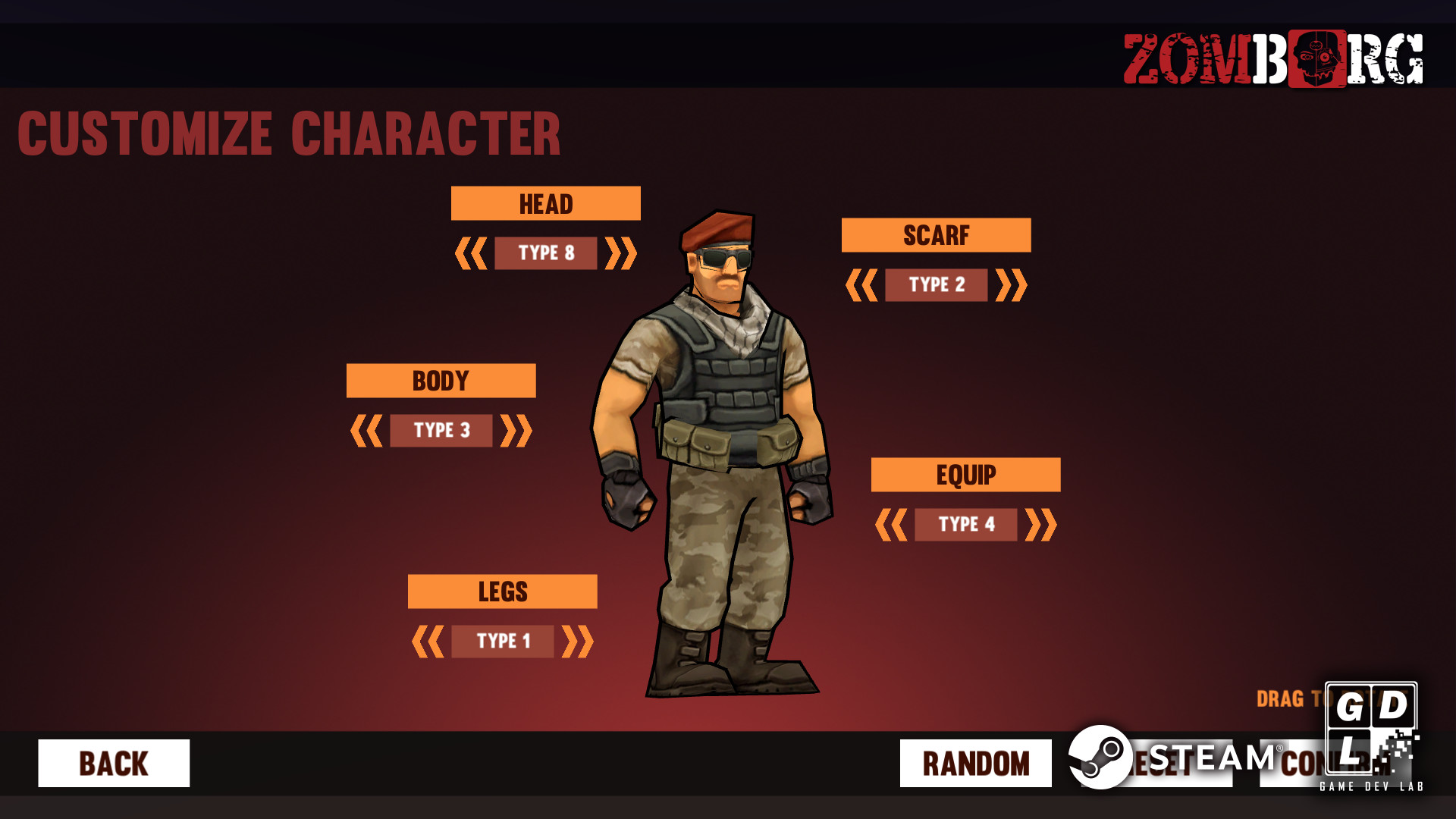 Zomborg screenshot 1