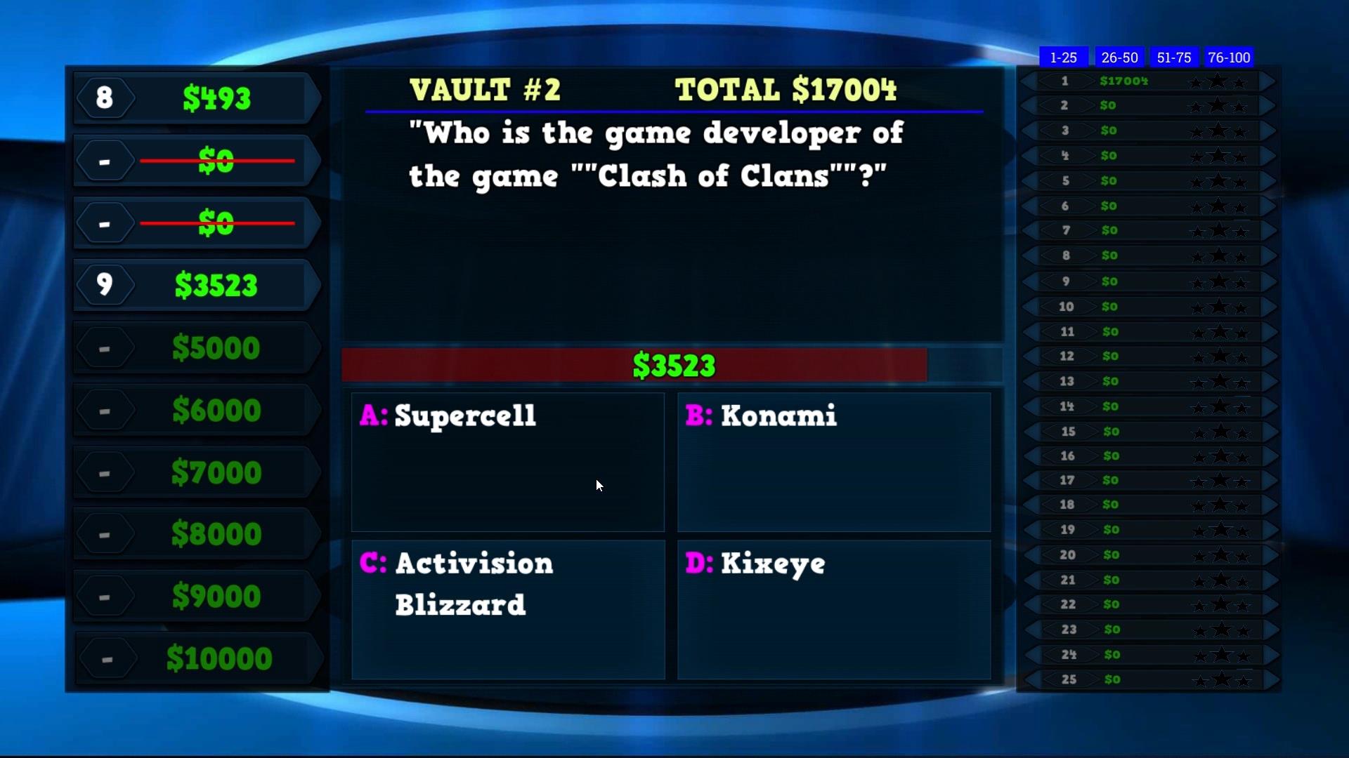 Trivia Vault: Video Game Trivia Deluxe screenshot 1