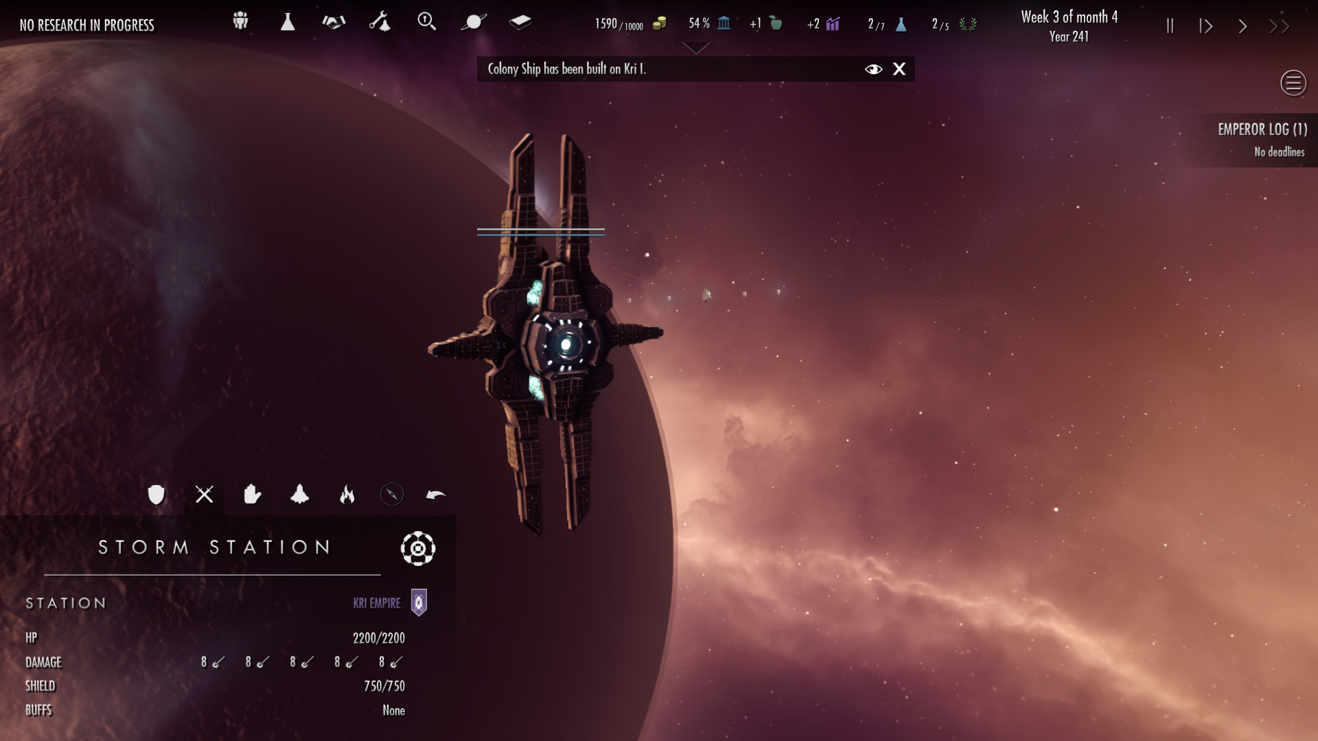 Dawn of Andromeda: Subterfuge screenshot 1