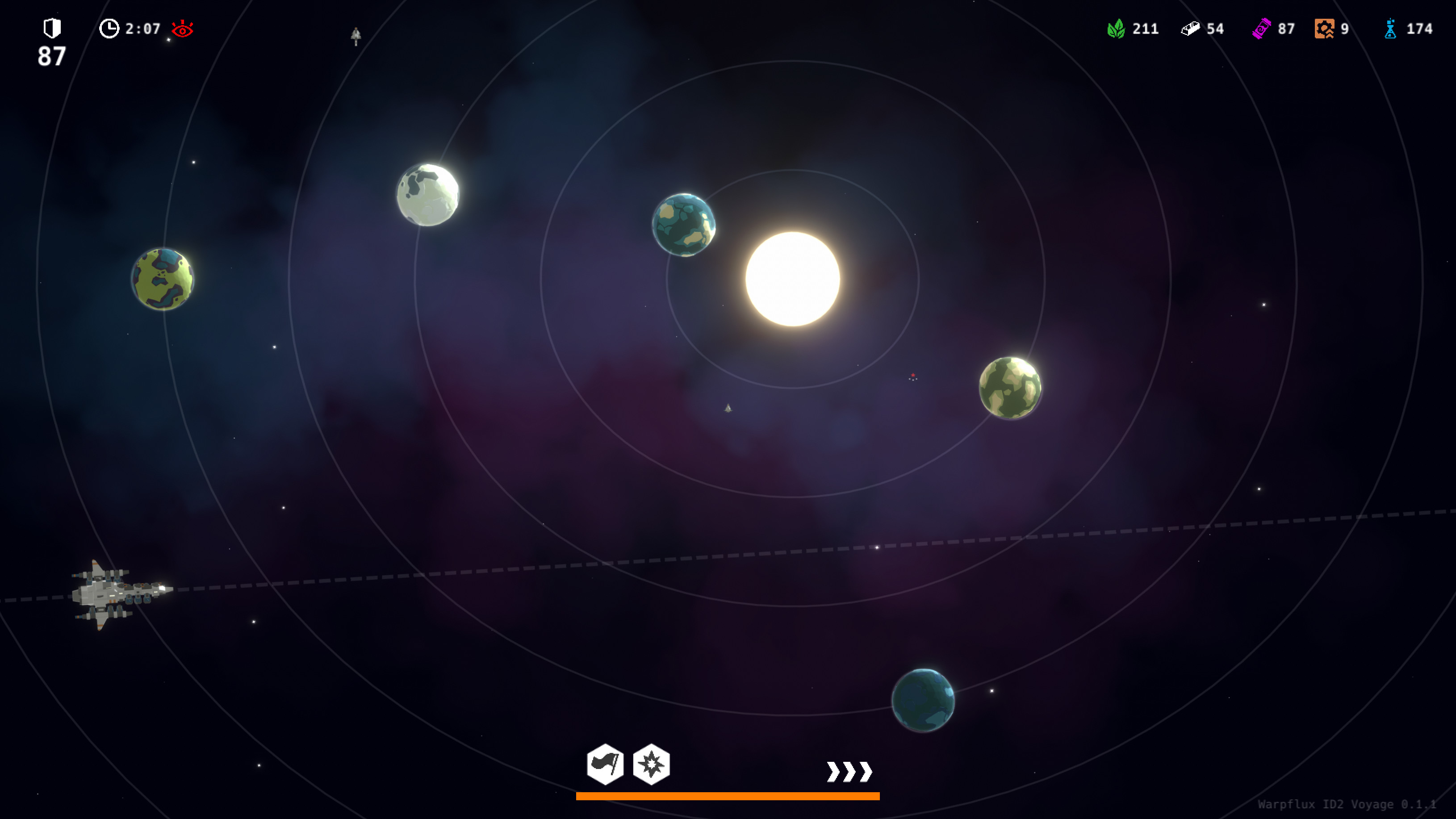 Warpflux screenshot 1