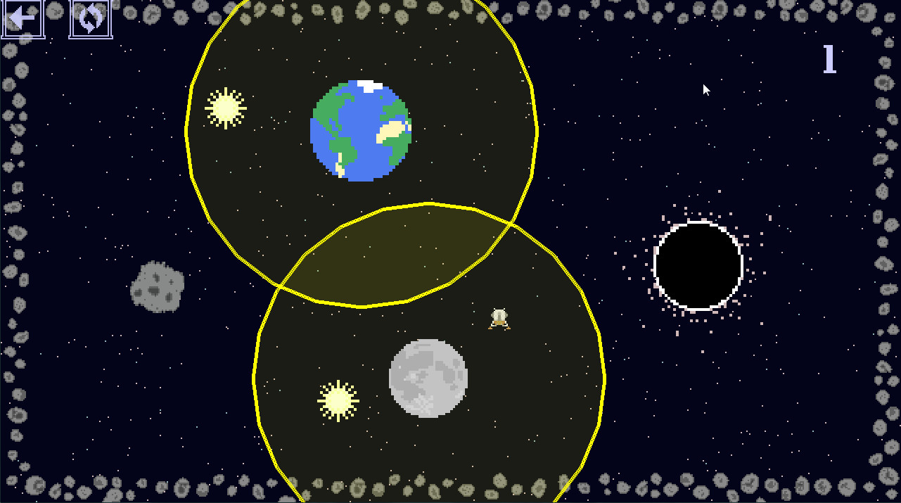 Galactic Pocket Billiards screenshot 1