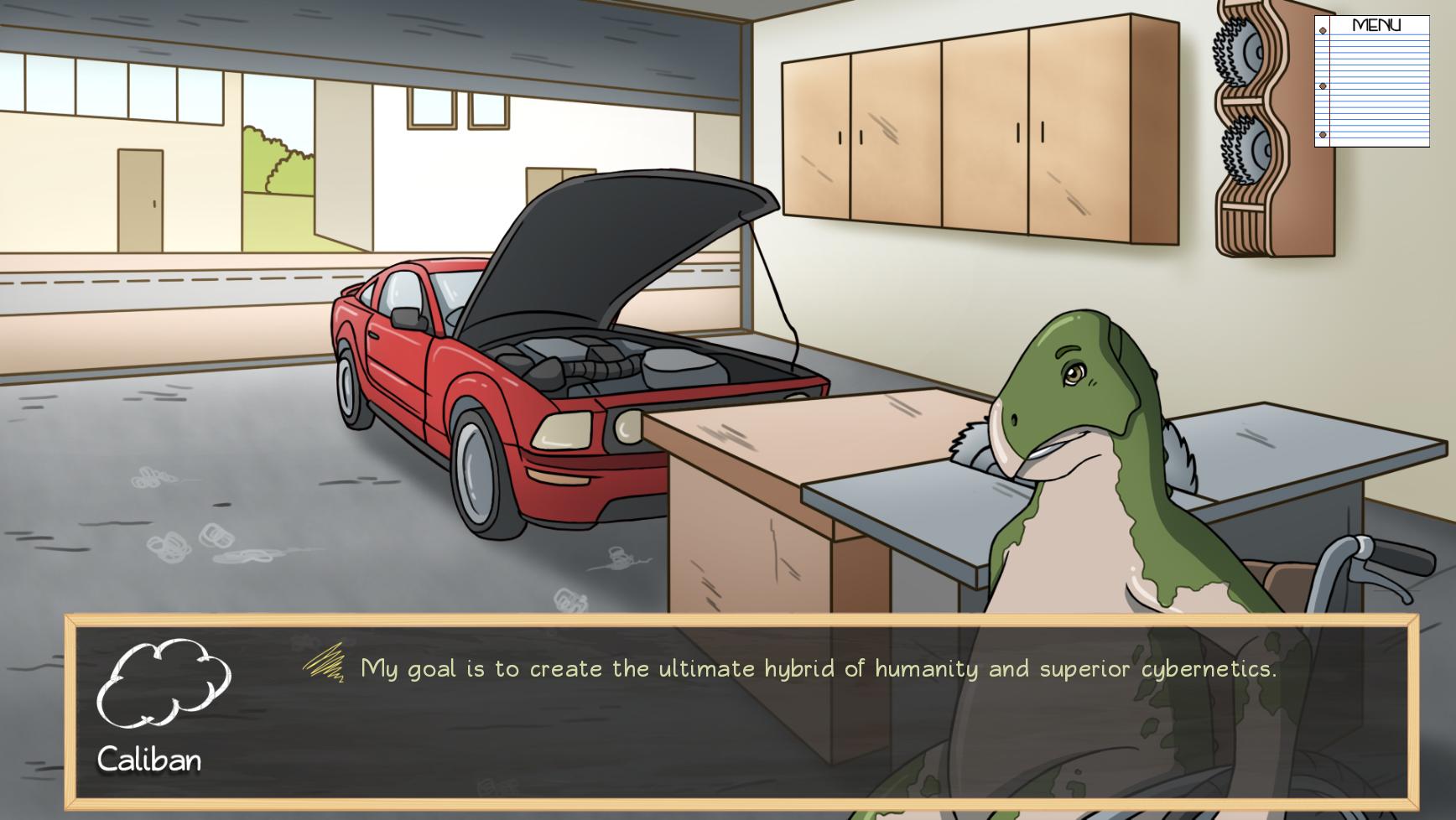 Paper Shakespeare, Charity Outfit Pack: Dino DNA screenshot 2