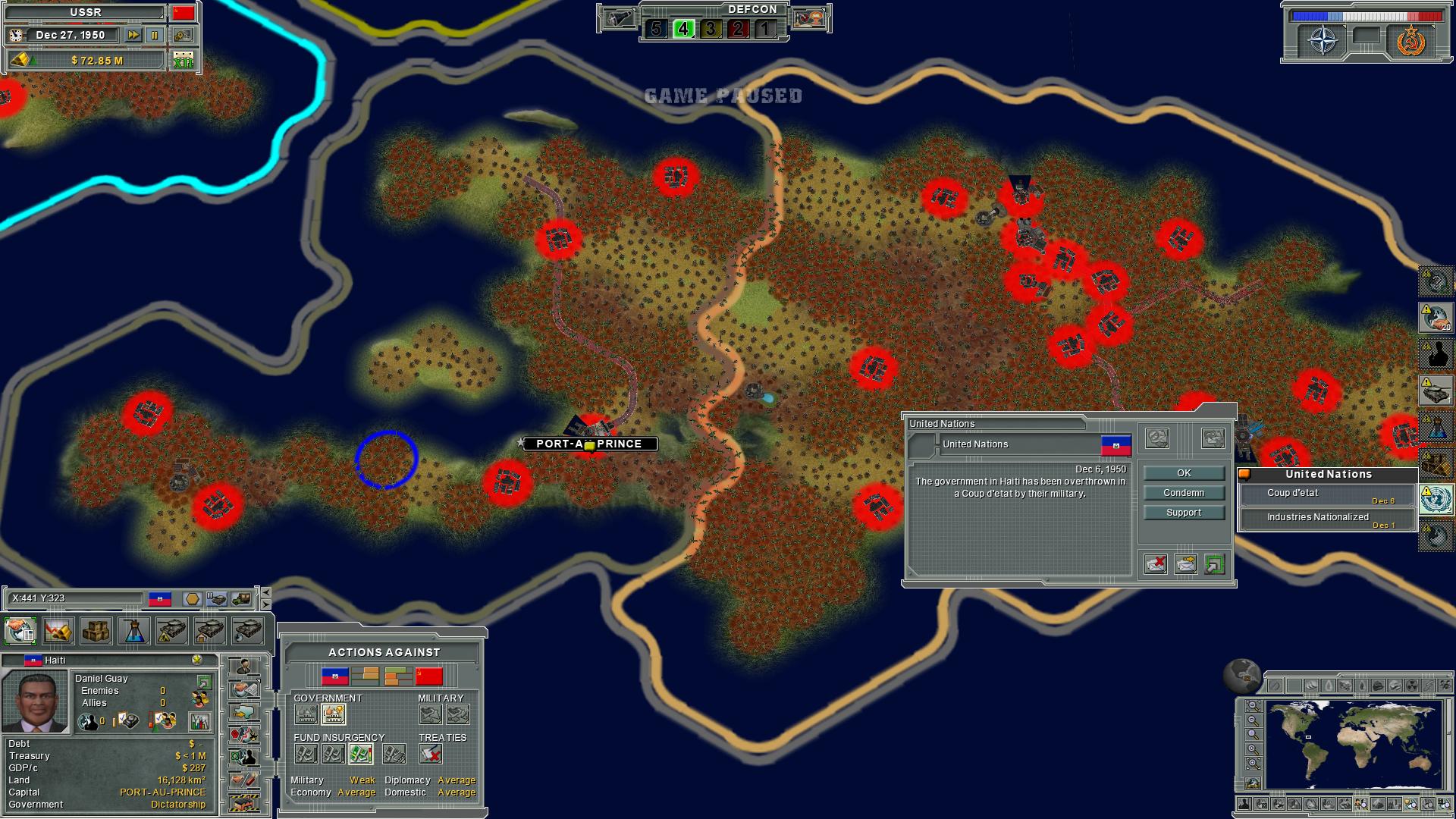 Supreme Ruler: Cold War screenshot 7