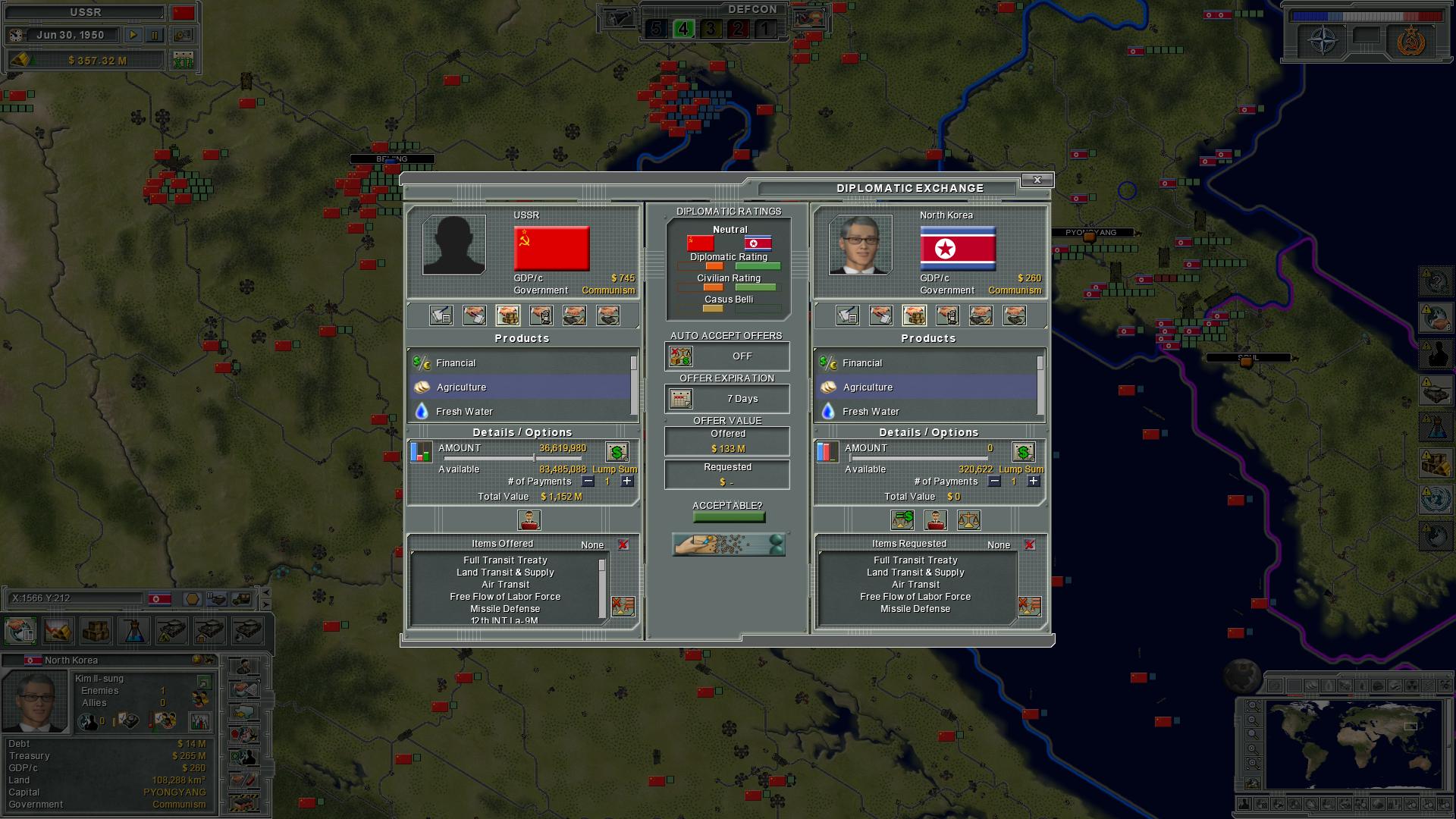 Supreme Ruler: Cold War screenshot 1