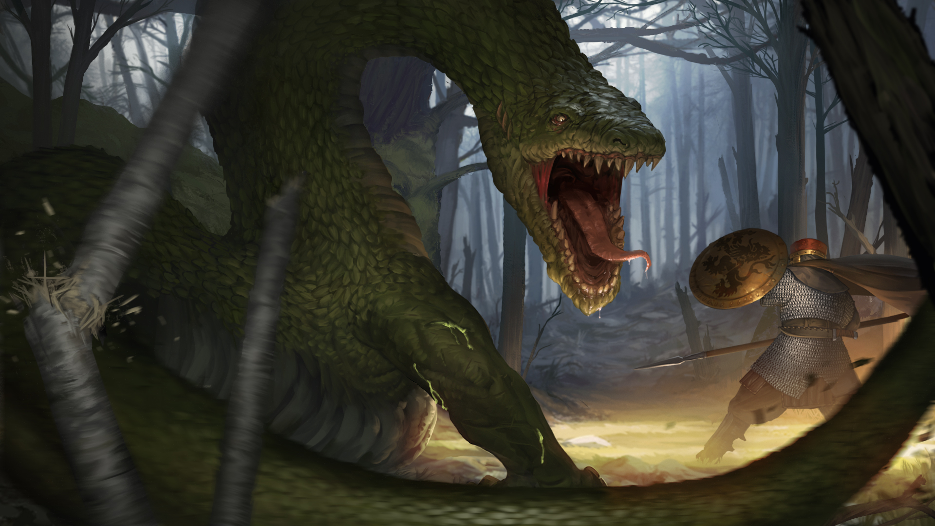 Battle Brothers - Lindwurm screenshot 1