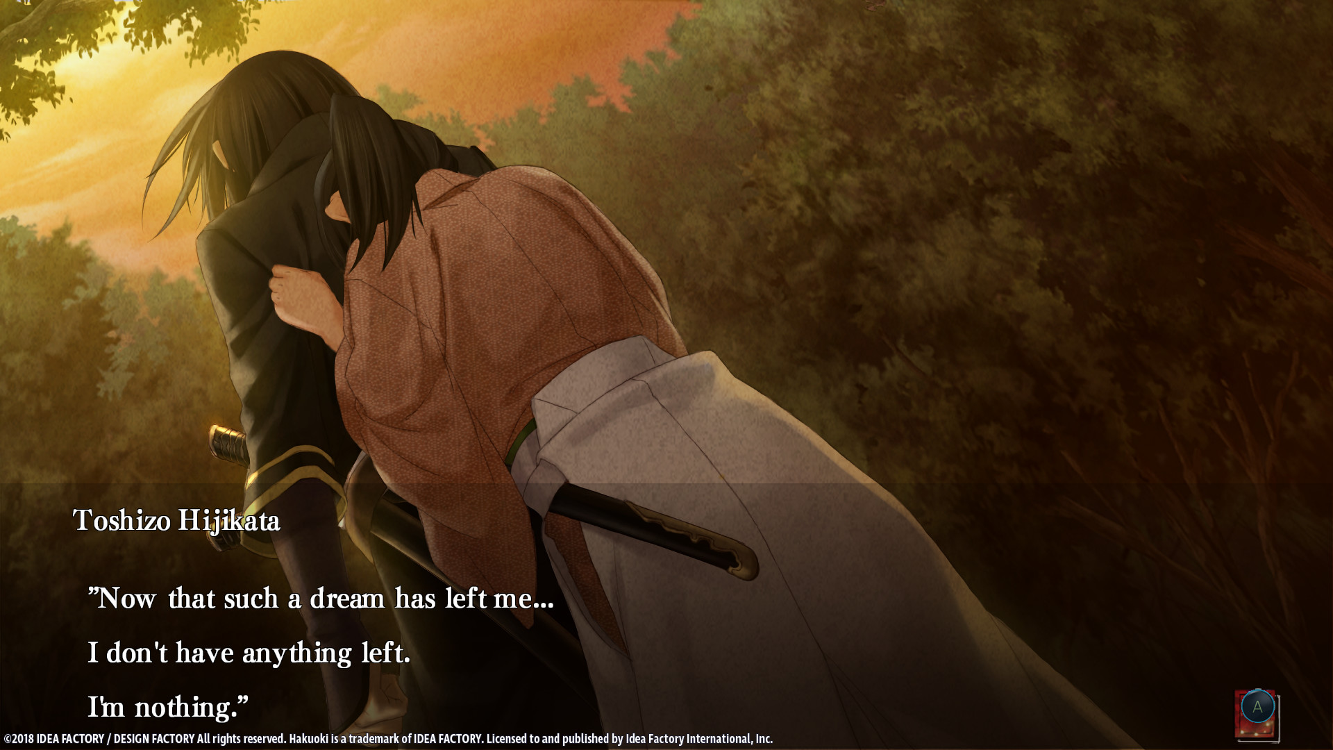 Hakuoki: Edo Blossoms screenshot 2