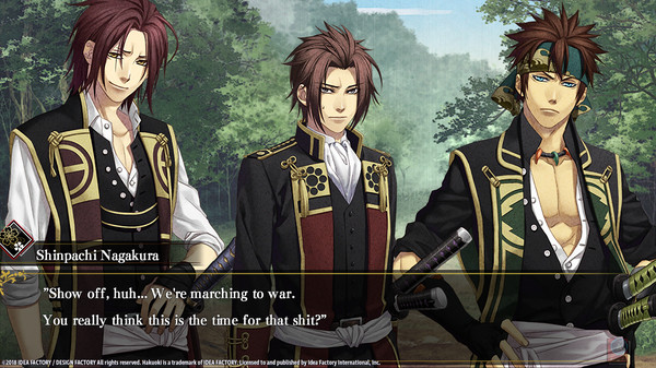 Hakuoki: Edo Blossoms screenshot
