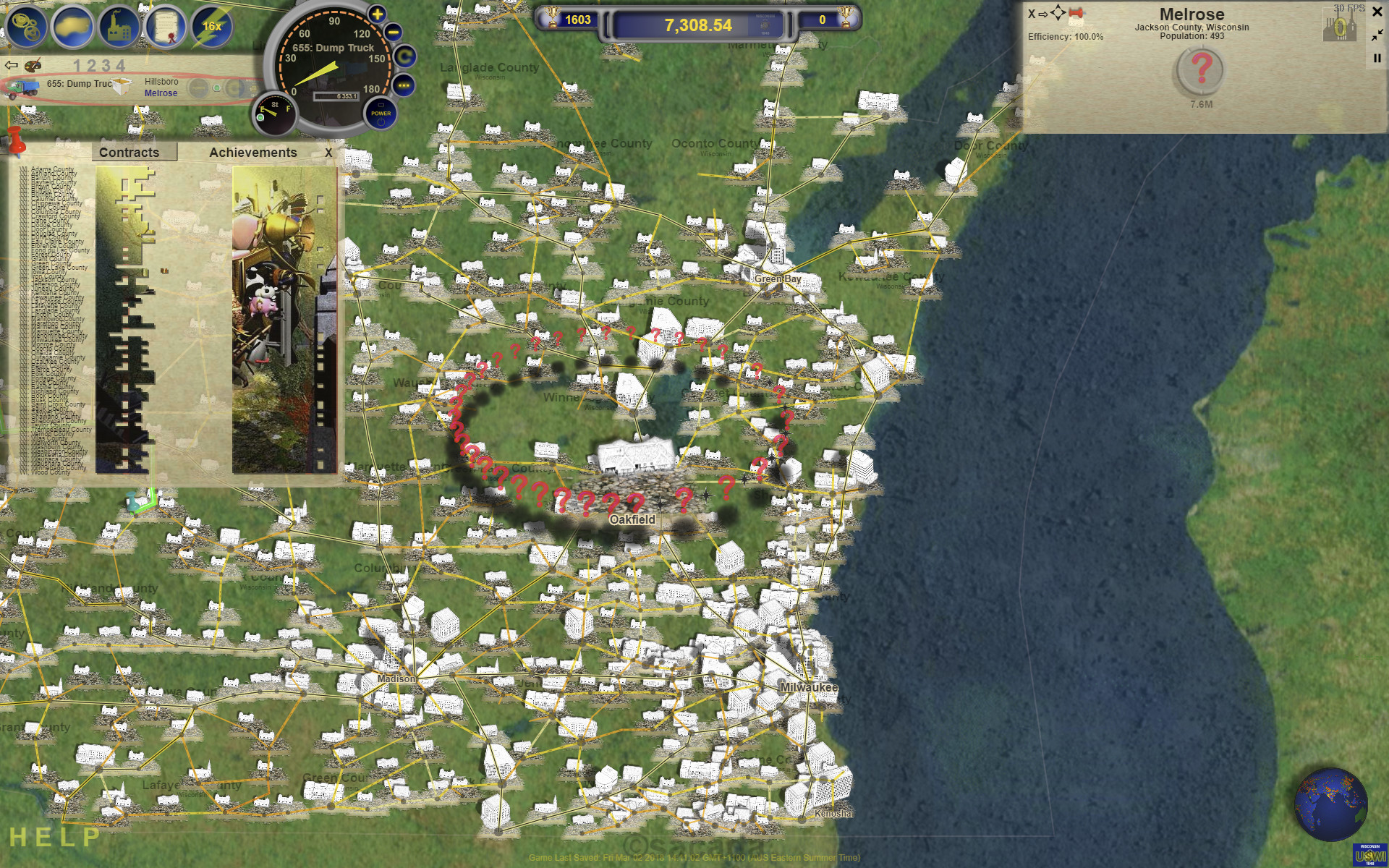 LOGistICAL: USA - Wisconsin screenshot 2