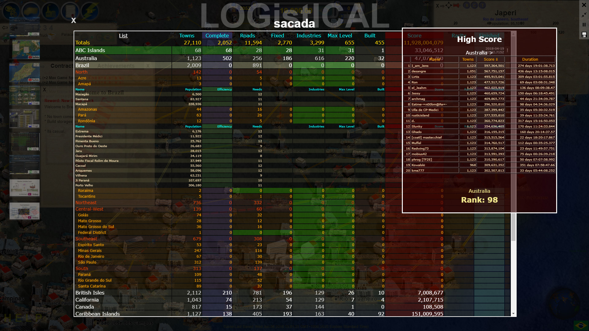 LOGistICAL: Brazil screenshot 7