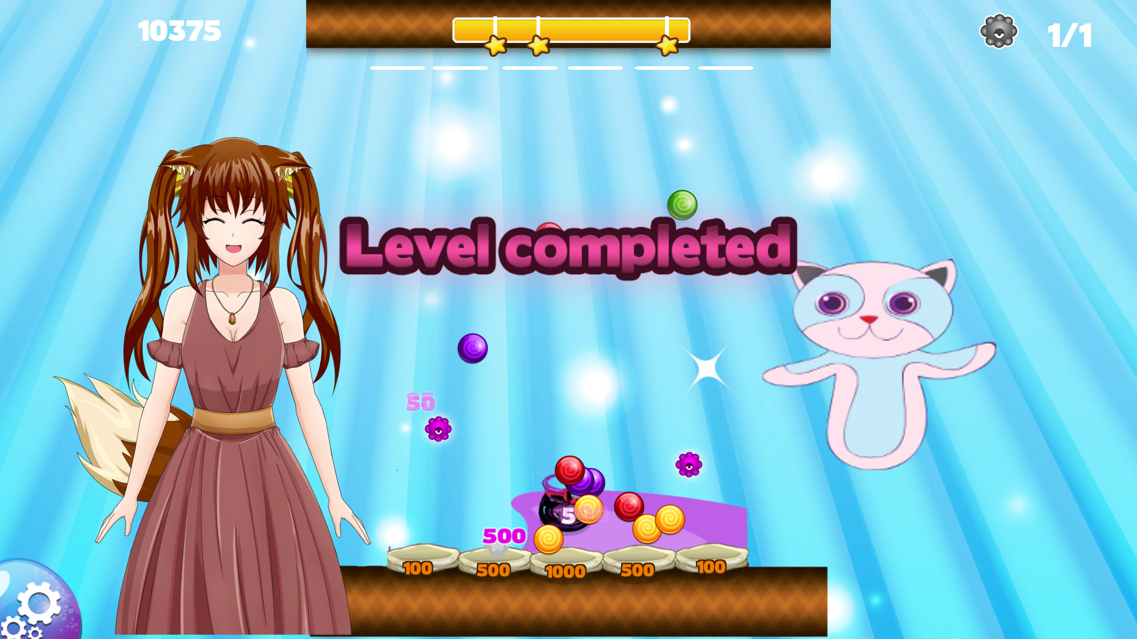 Anime Bubble Pop screenshot 2
