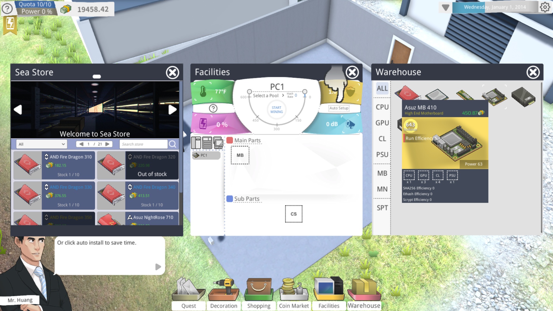 Bitcoin Tycoon - Mining Simulation Game screenshot 9