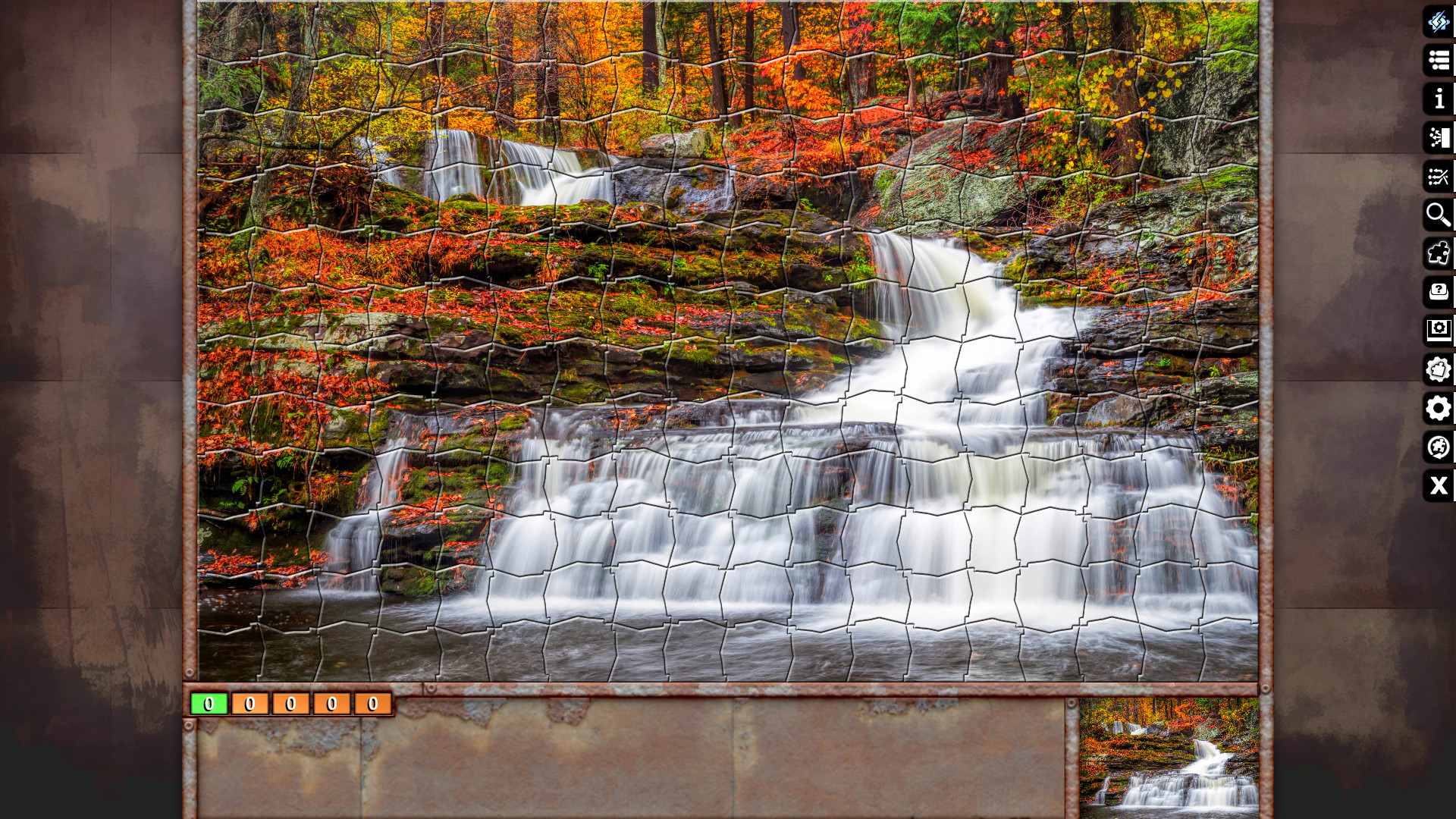 Jigsaw Puzzle Pack - Pixel Puzzles Ultimate: Waterfalls screenshot 6