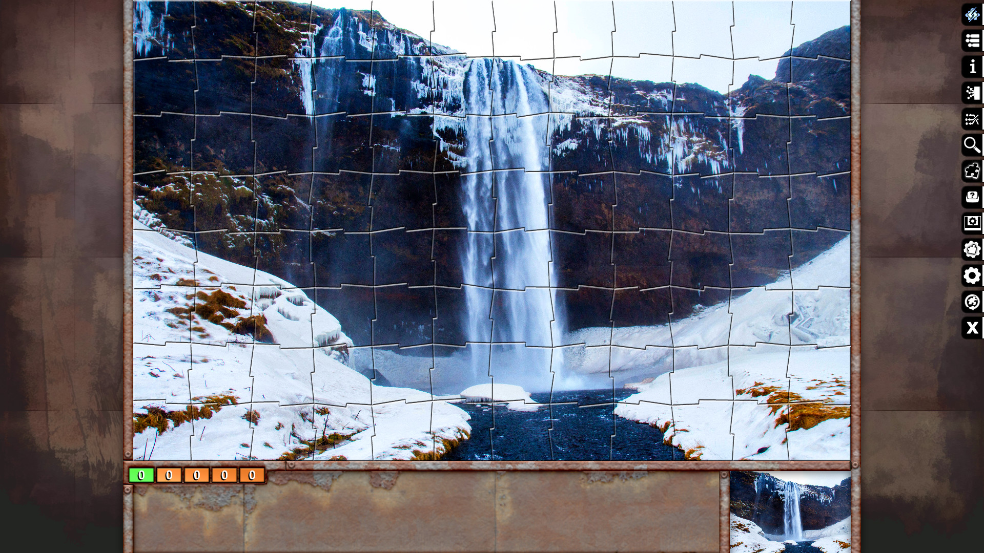 Jigsaw Puzzle Pack - Pixel Puzzles Ultimate: Waterfalls screenshot 7