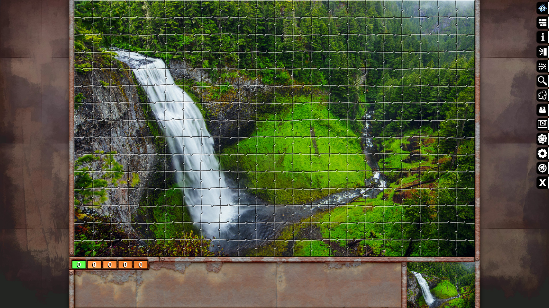 Jigsaw Puzzle Pack - Pixel Puzzles Ultimate: Waterfalls screenshot 3