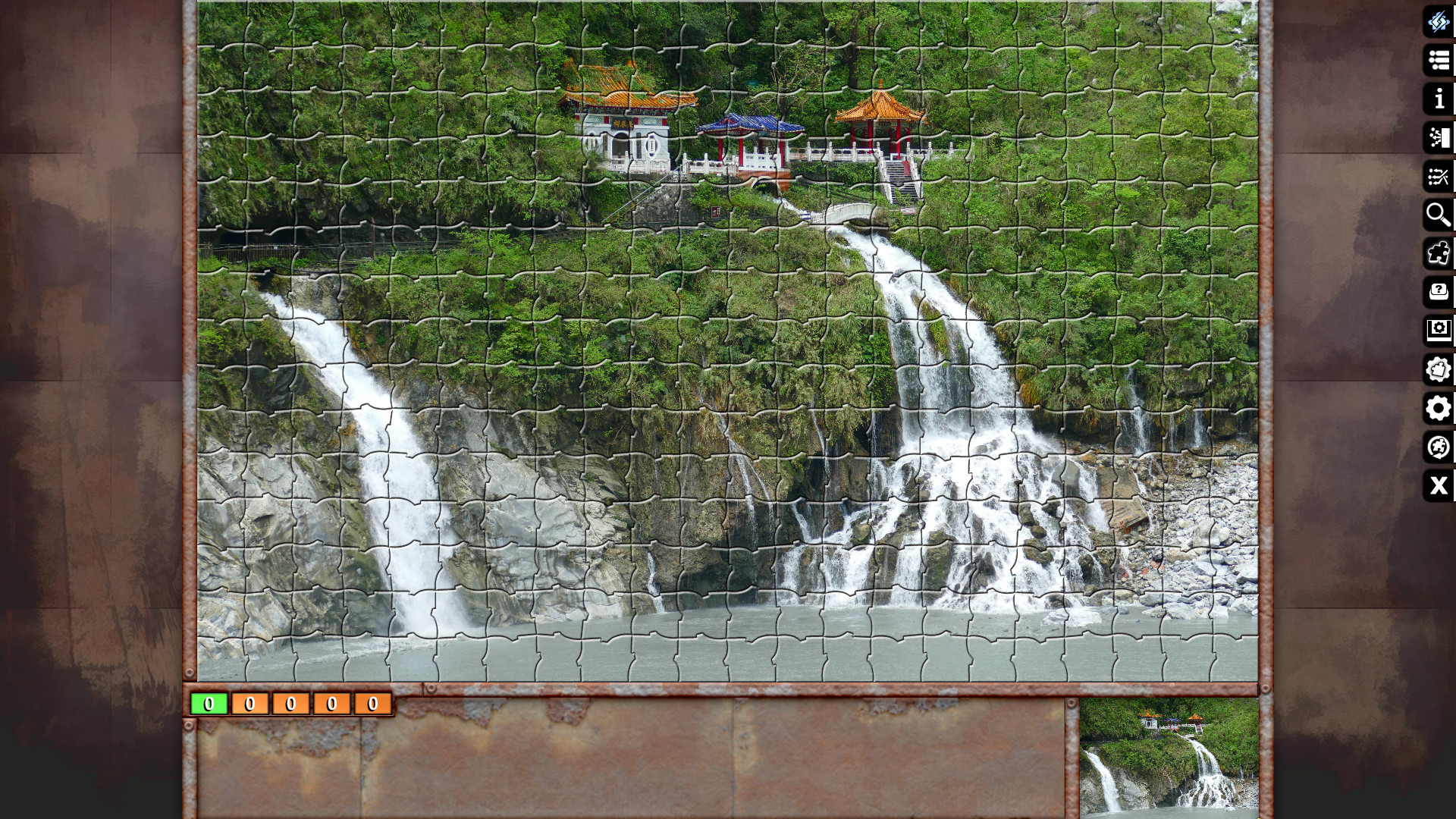 Jigsaw Puzzle Pack - Pixel Puzzles Ultimate: Waterfalls screenshot 5