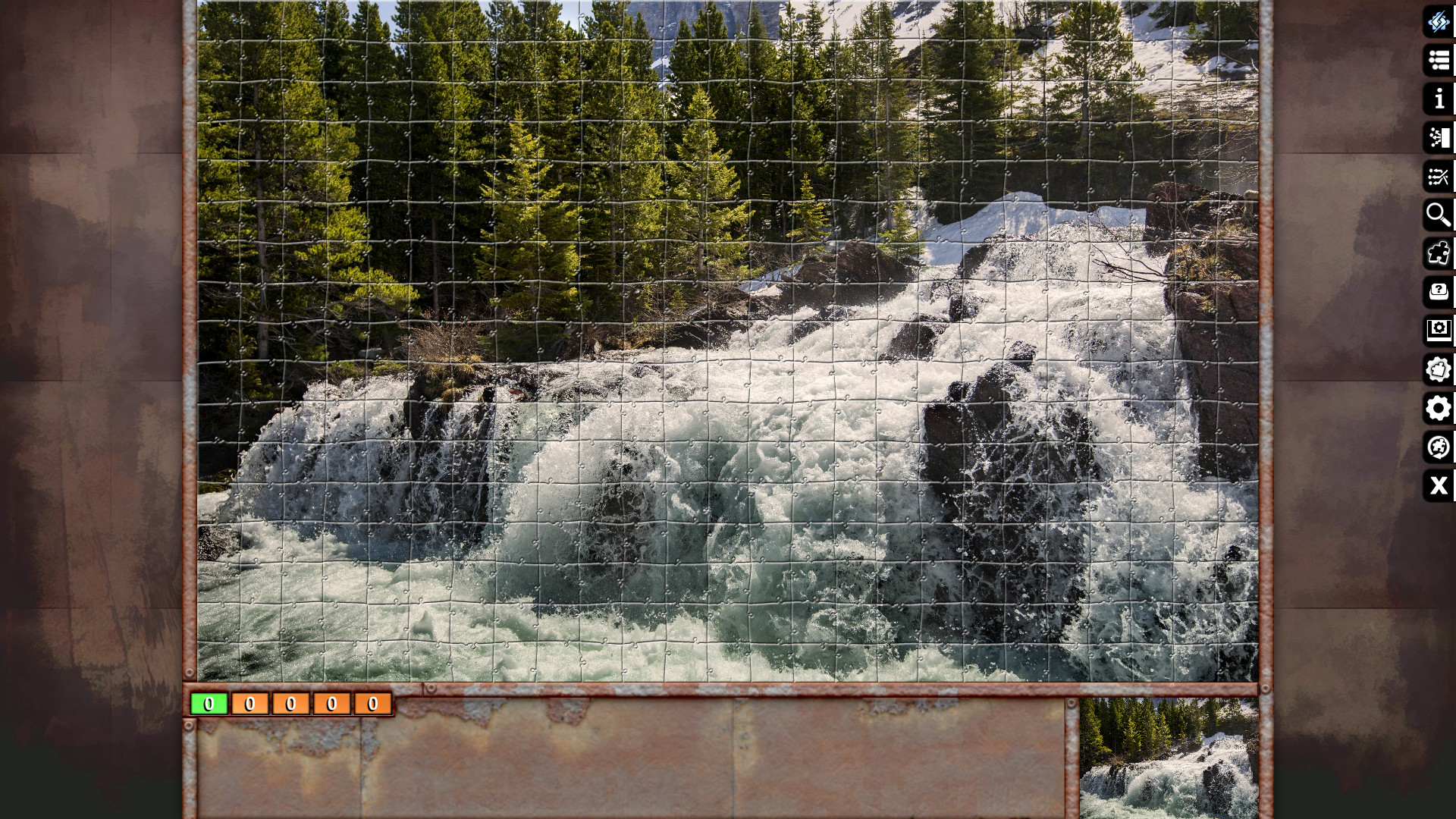 Jigsaw Puzzle Pack - Pixel Puzzles Ultimate: Waterfalls screenshot 1