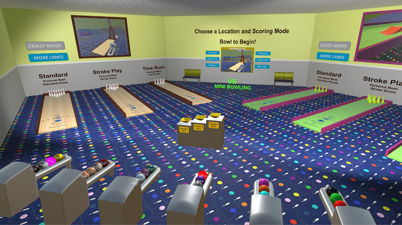 VR Mini Bowling screenshot 1