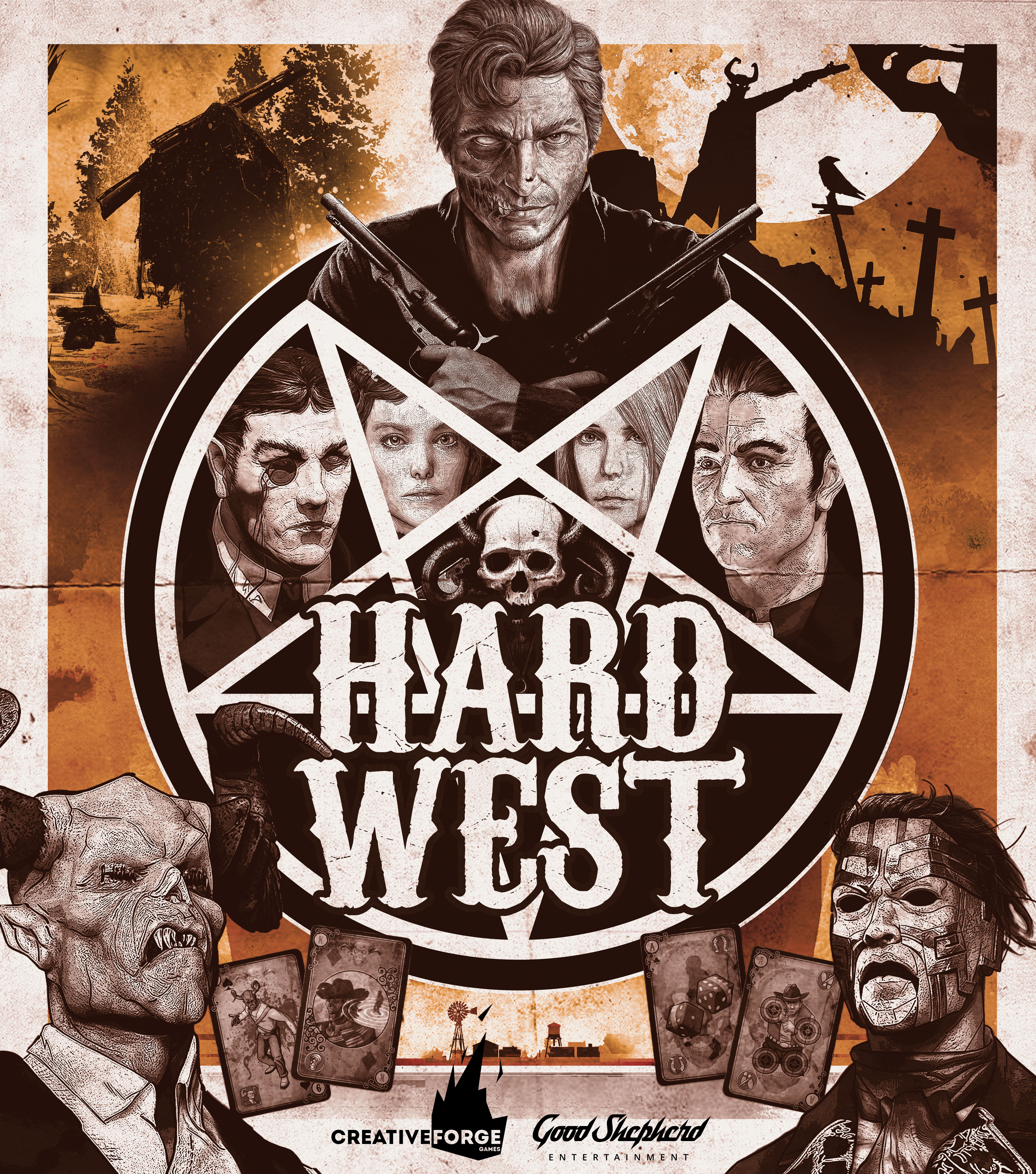 Hard West - Printable Posters screenshot 2