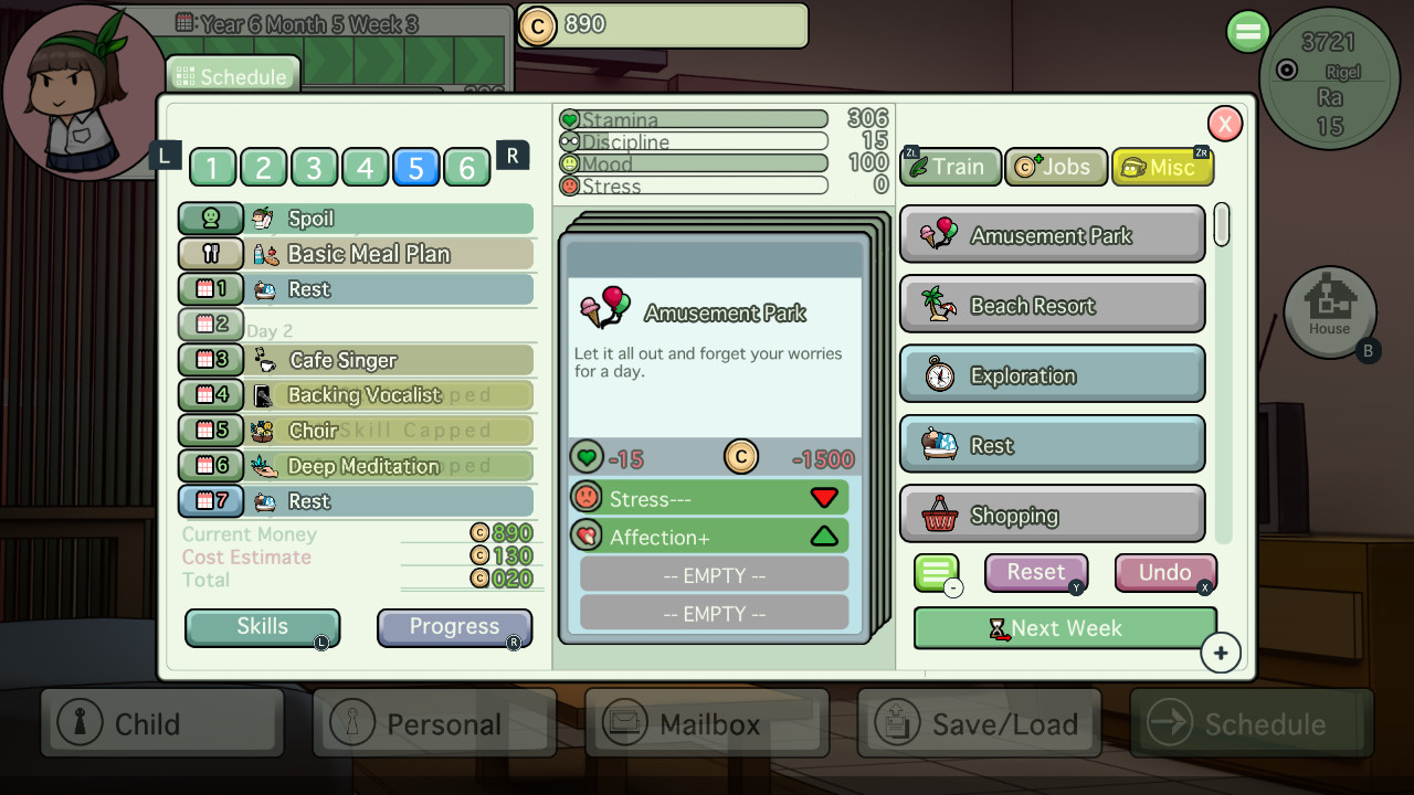 Ciel Fledge: A Daughter Raising Simulator screenshot 2