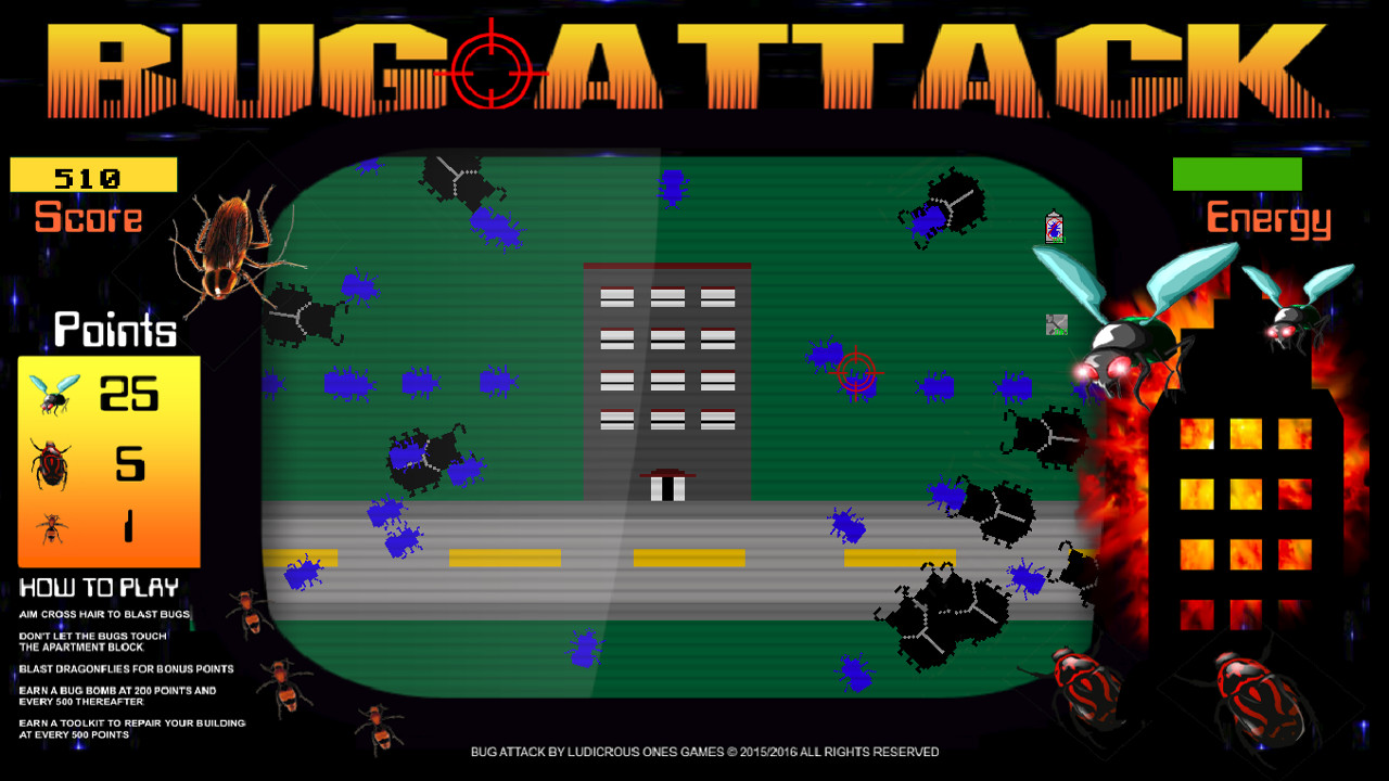 Bug Attack! screenshot 1