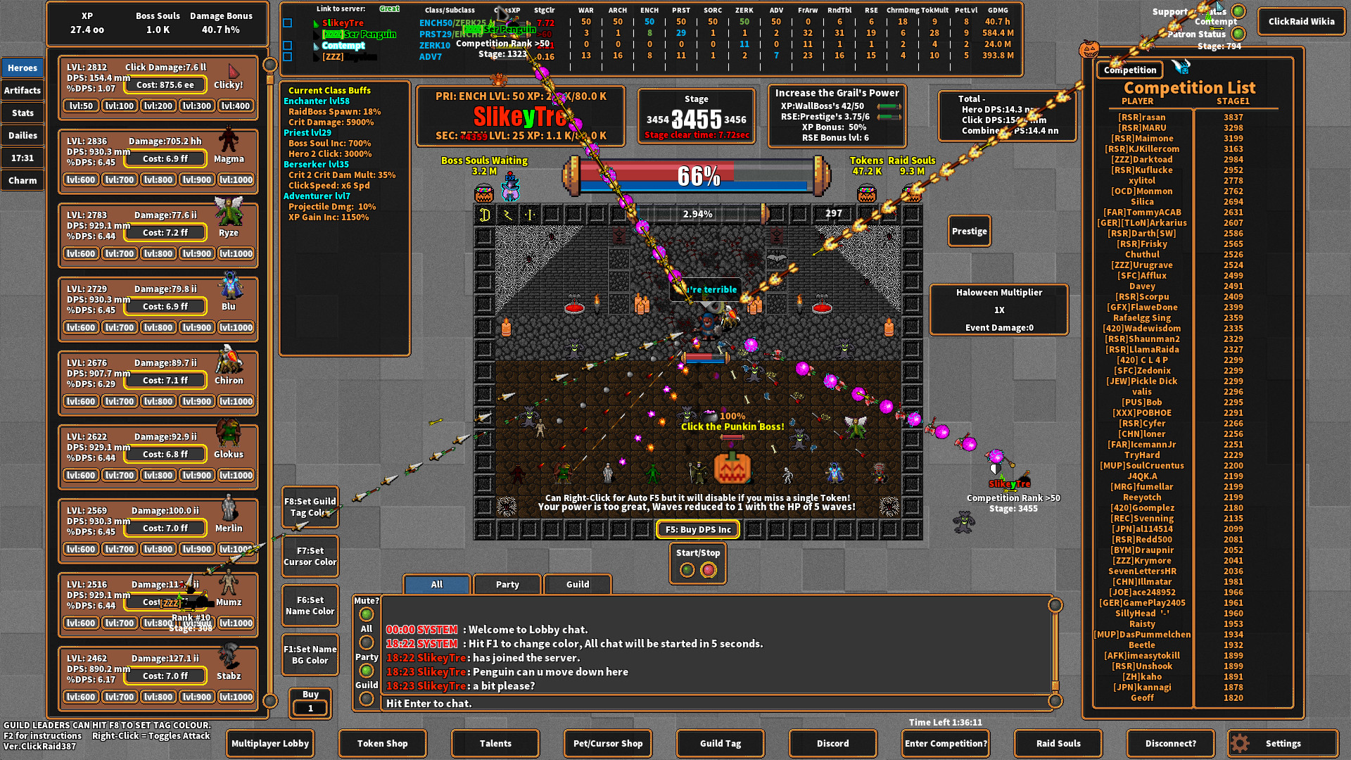 ClickRaid - Halloween Pets/Cursor screenshot 3